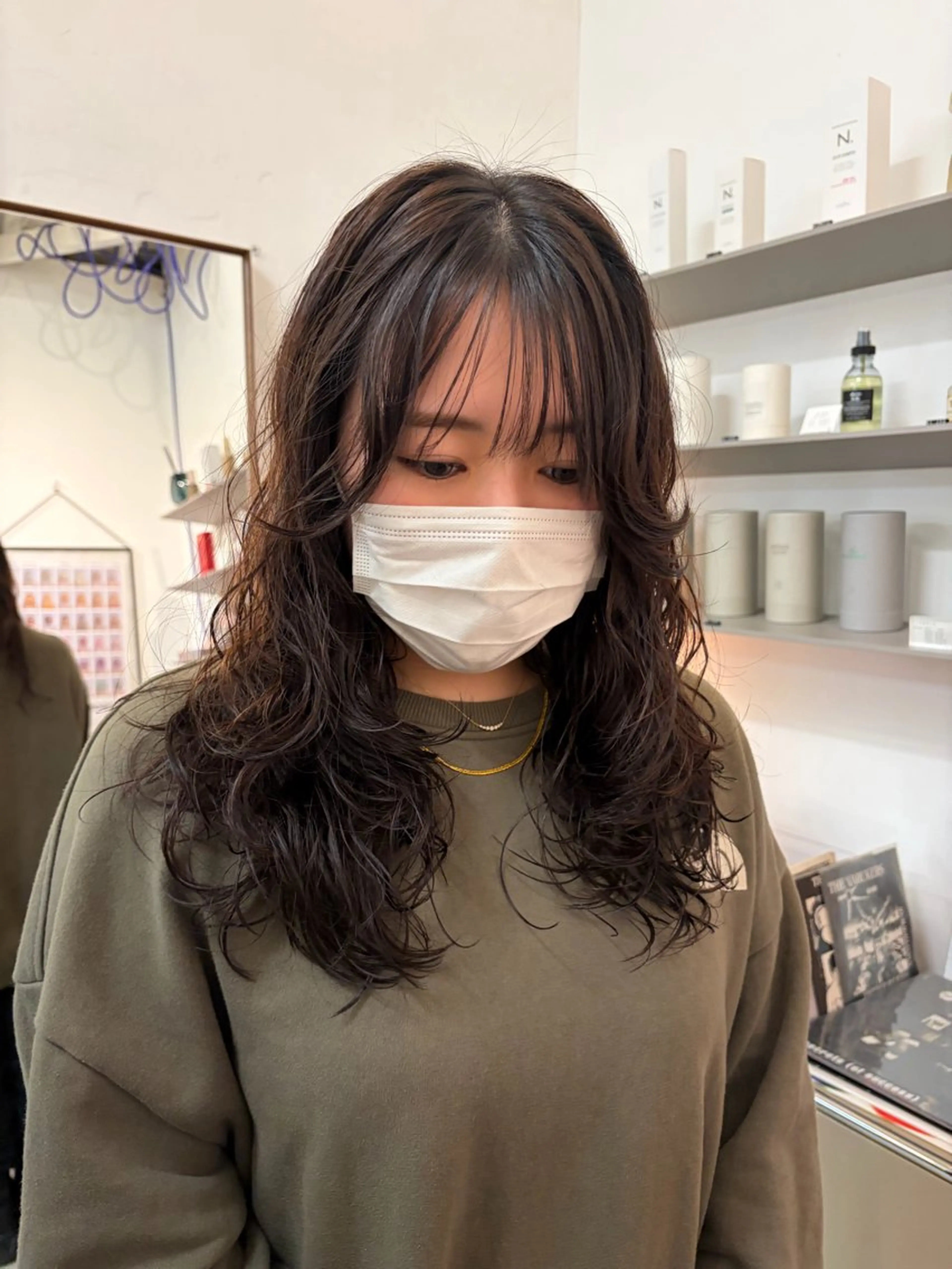 パーマ デジタルパーマ HITOMI 福岡パーマのヘアスタイル