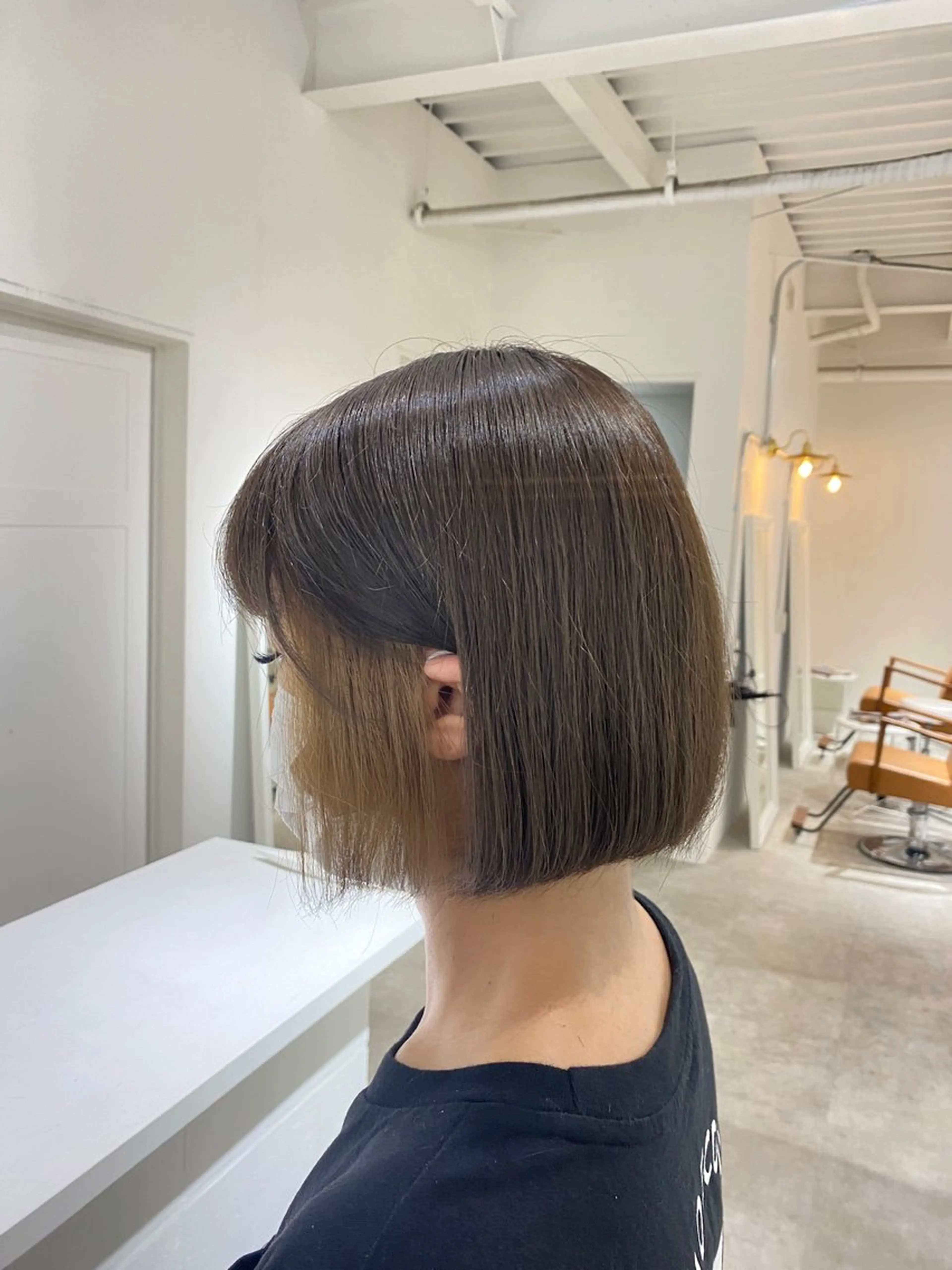 ミディアム 鳴海 稜真のヘアスタイル