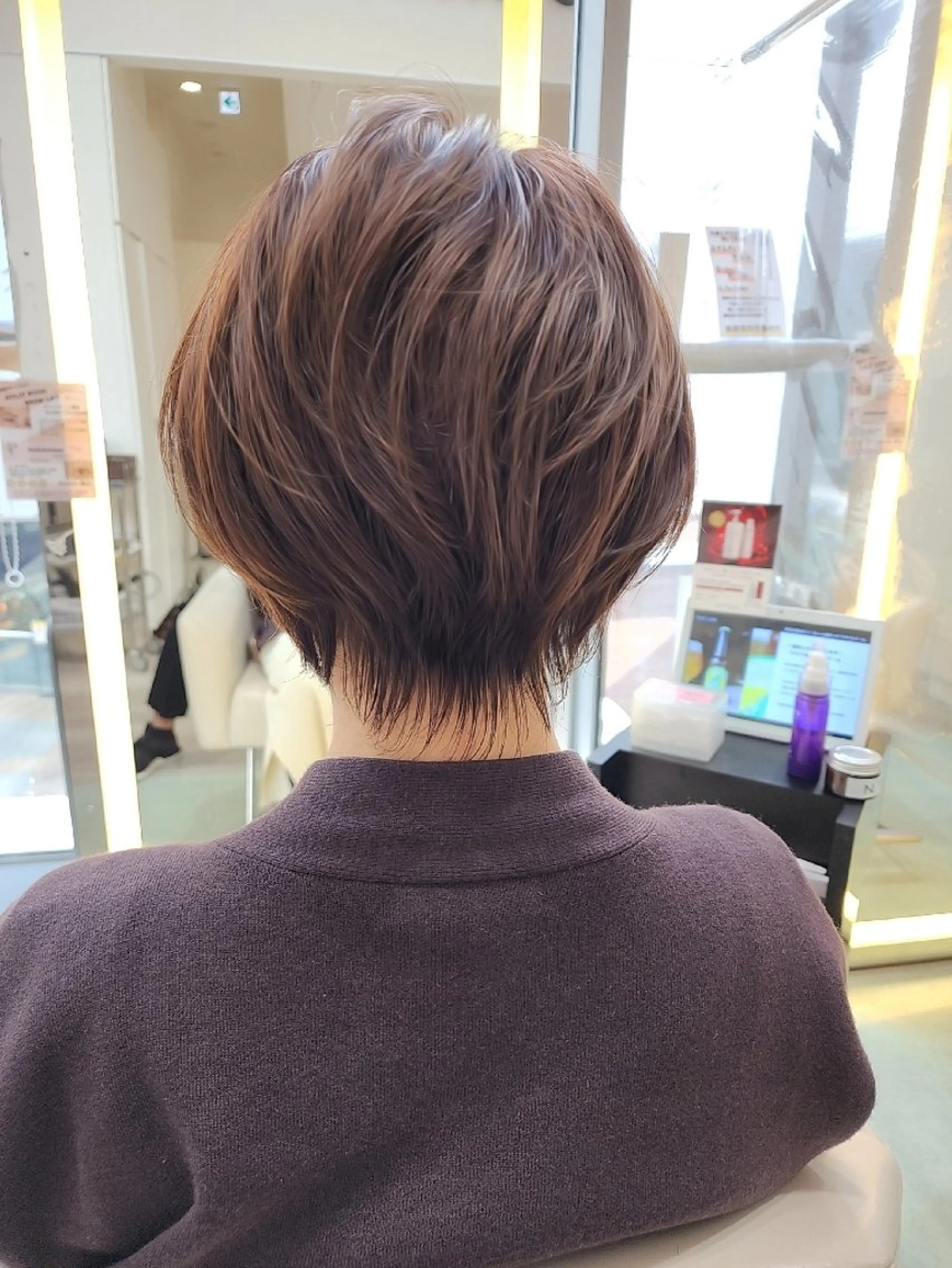 ショートカットの写真