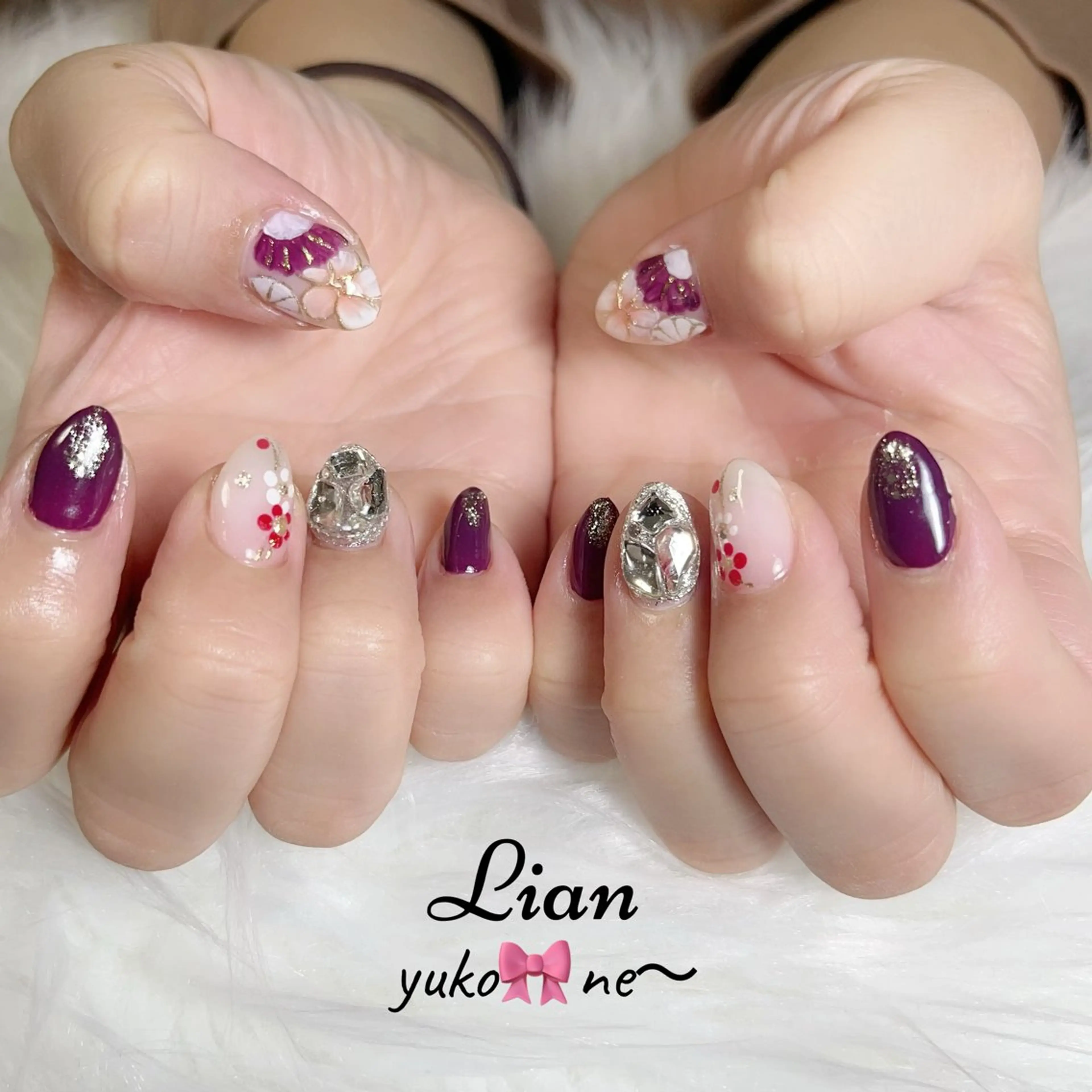 ネイル ネイルサロン　Lian所属・Lian Yulilianのネイルデザイン