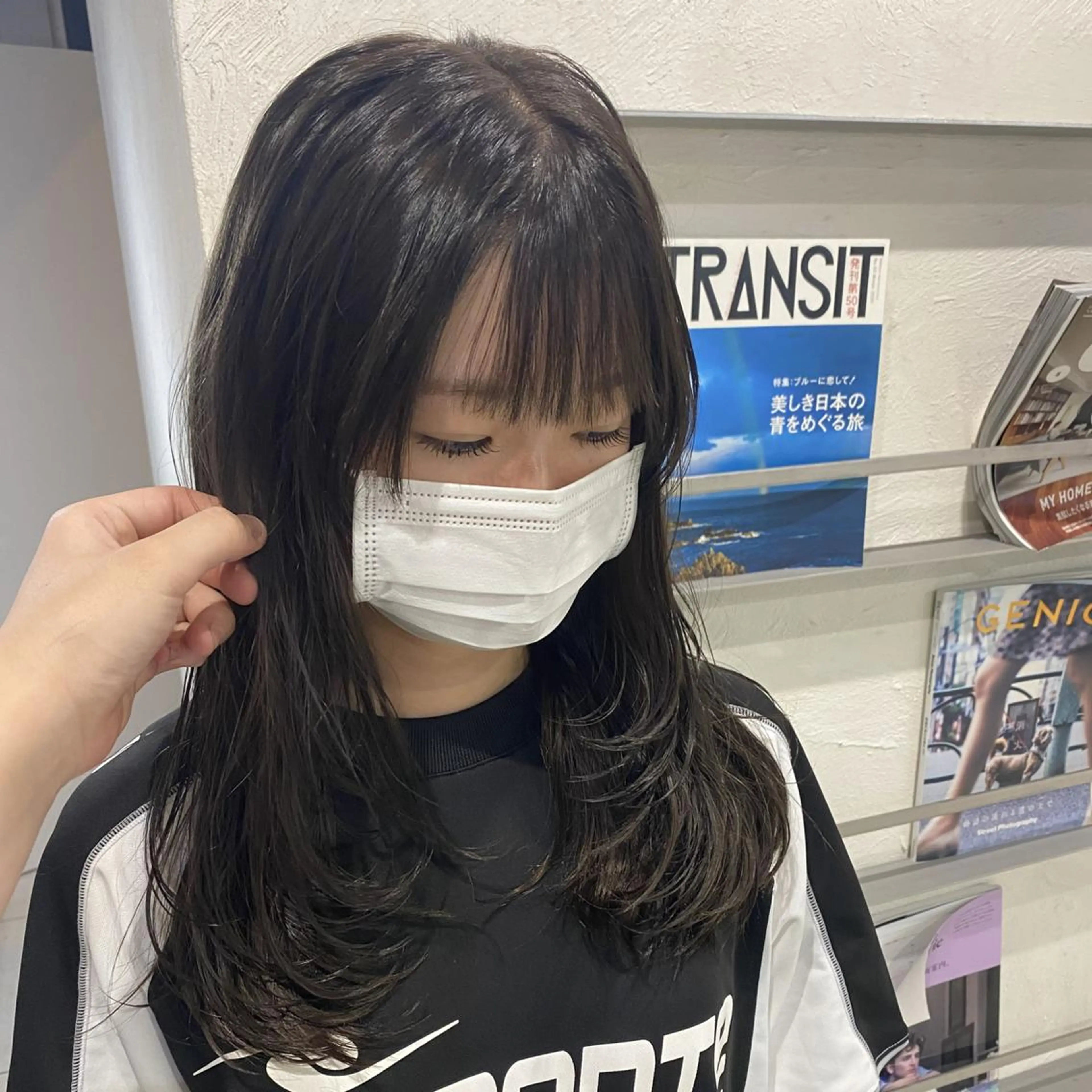 セミロング YUCCA 茨木のヘアスタイル