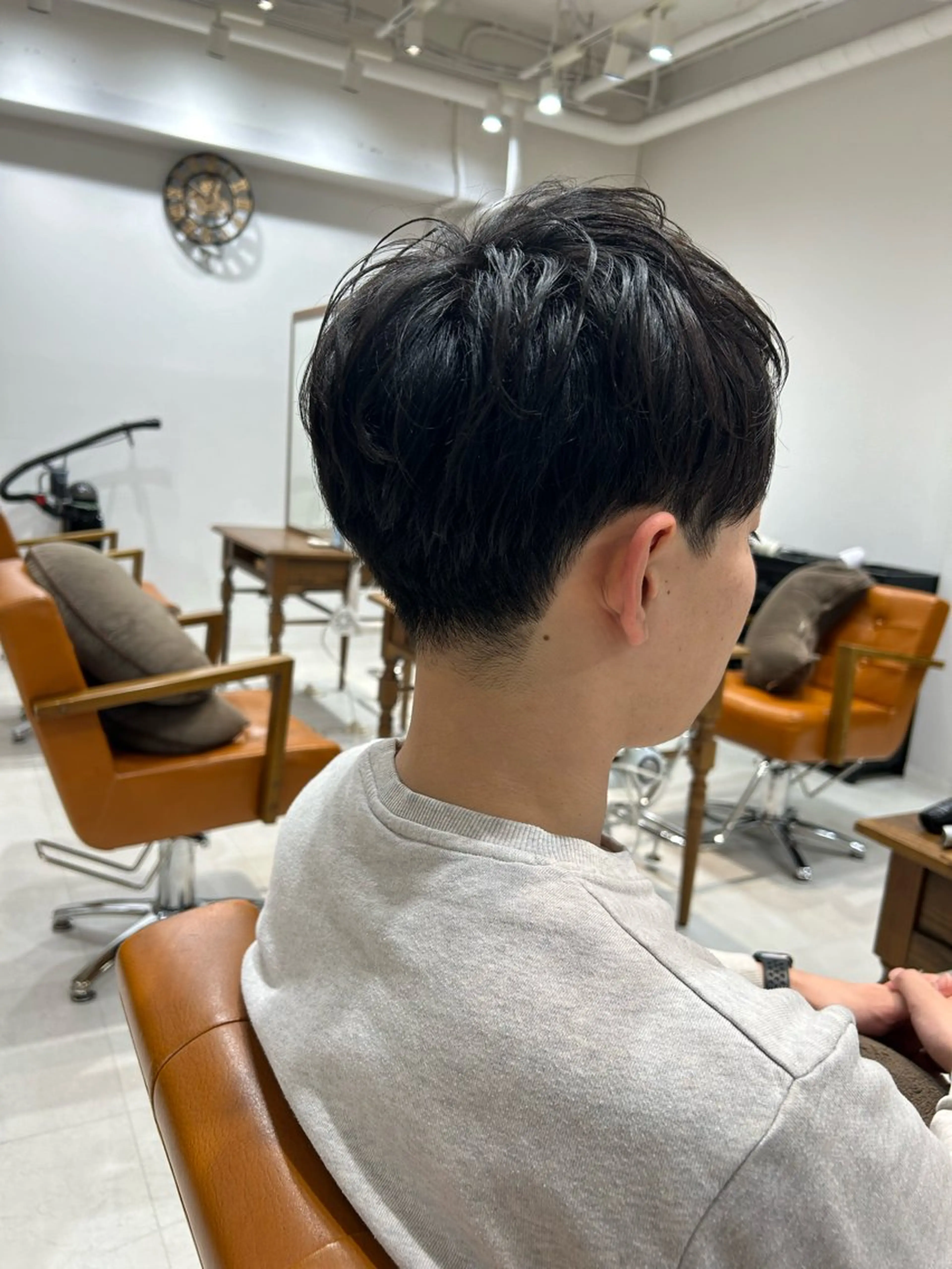 ショート メンズ カット 山﨑 燦人のヘアスタイル