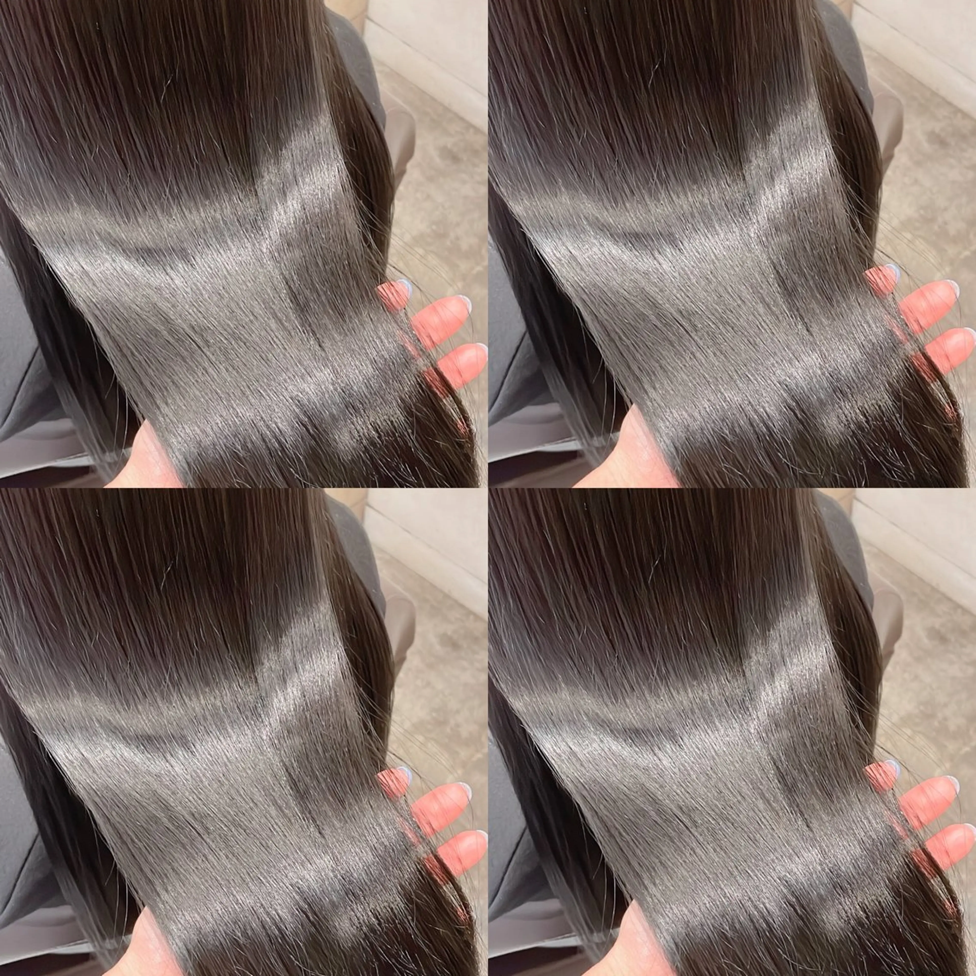 セミロング カラー Minami. 🩵 再現性特化ヘアのヘアスタイル