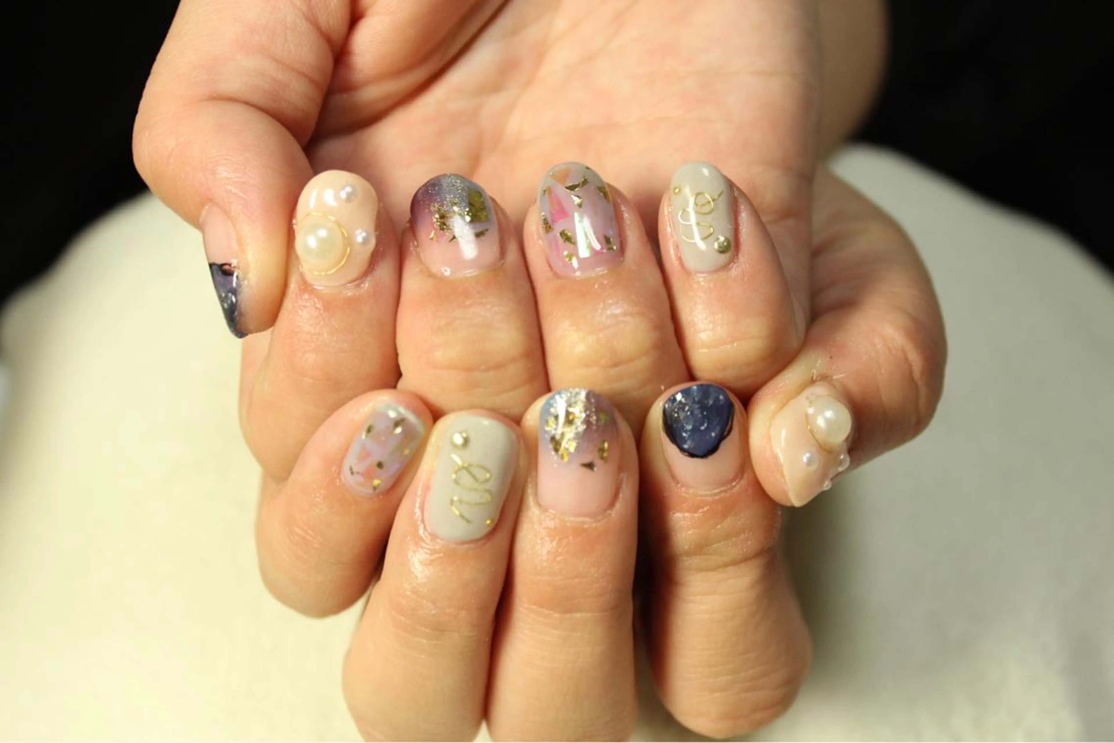 ネイル ニュアンスネイル ハンドネイル Ｋ minamiのネイルデザイン