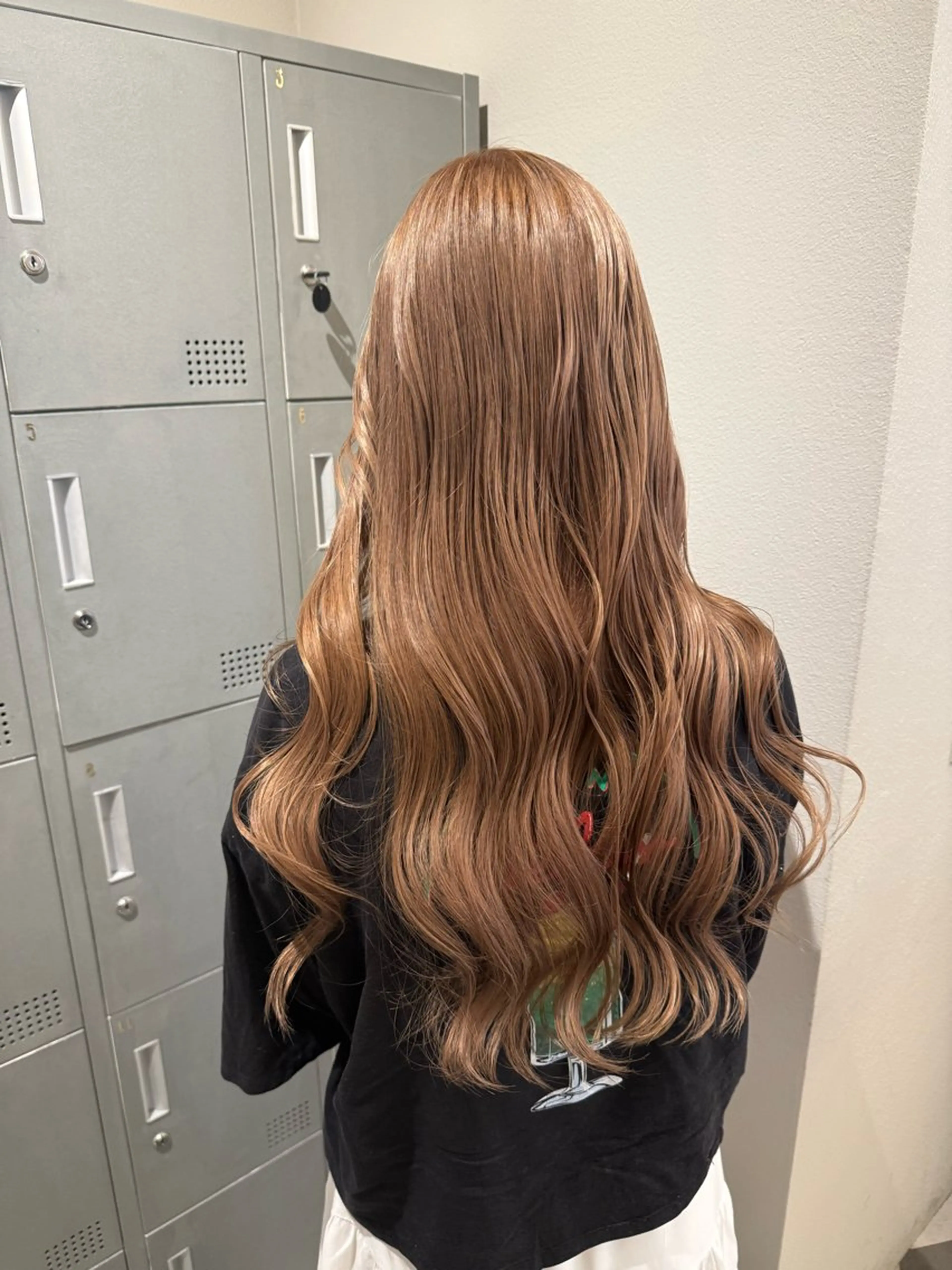 ロング カラー ヘアカラー ブリーチ/アレンジ 天満/chihiroのヘアスタイル