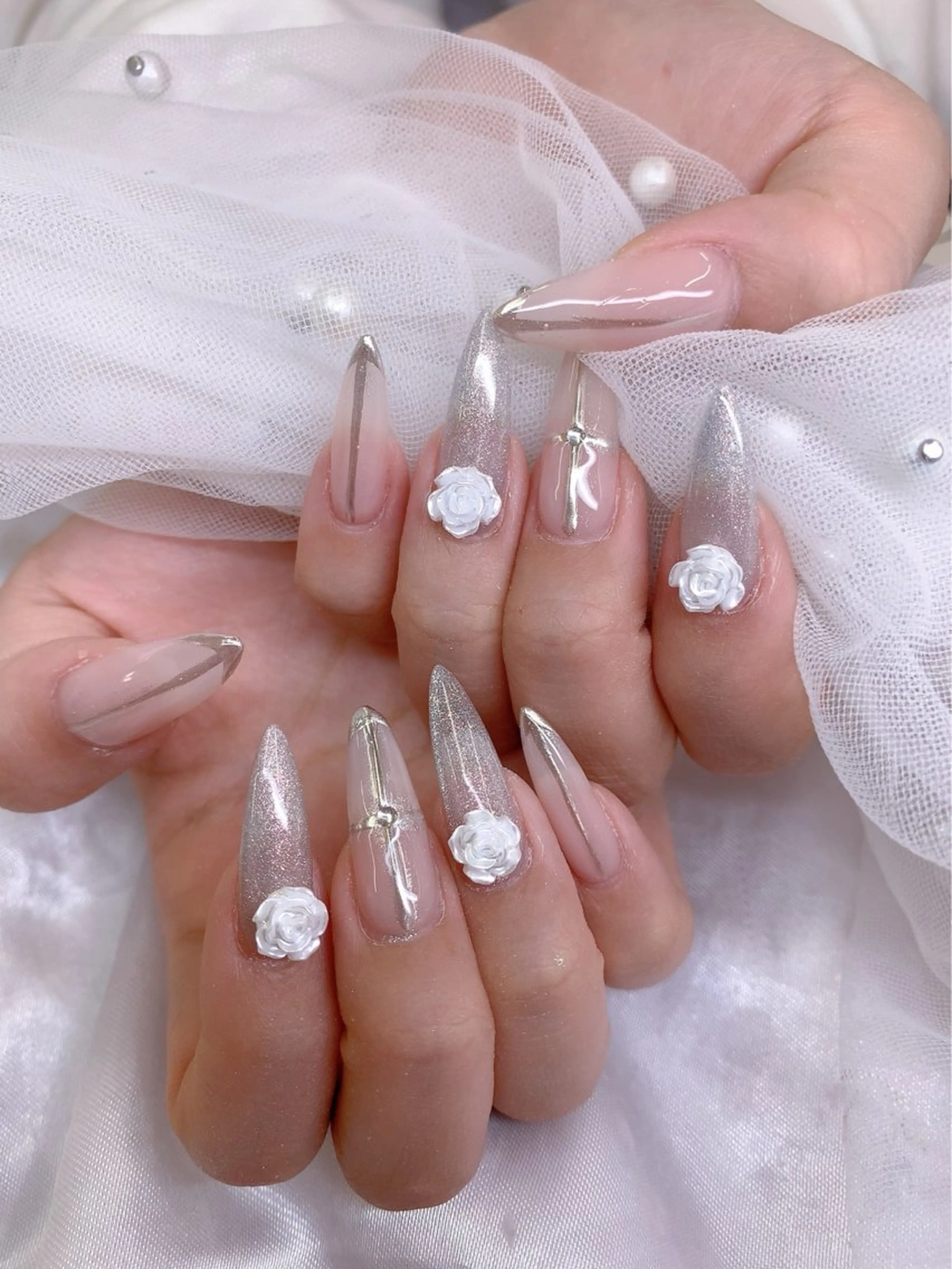 ネイル U・mi nail salon【長さ出し/パラジェル/持ち込み/定額ネイル/学割U24】所属・Uminail ゆうゆうのネイルデザイン