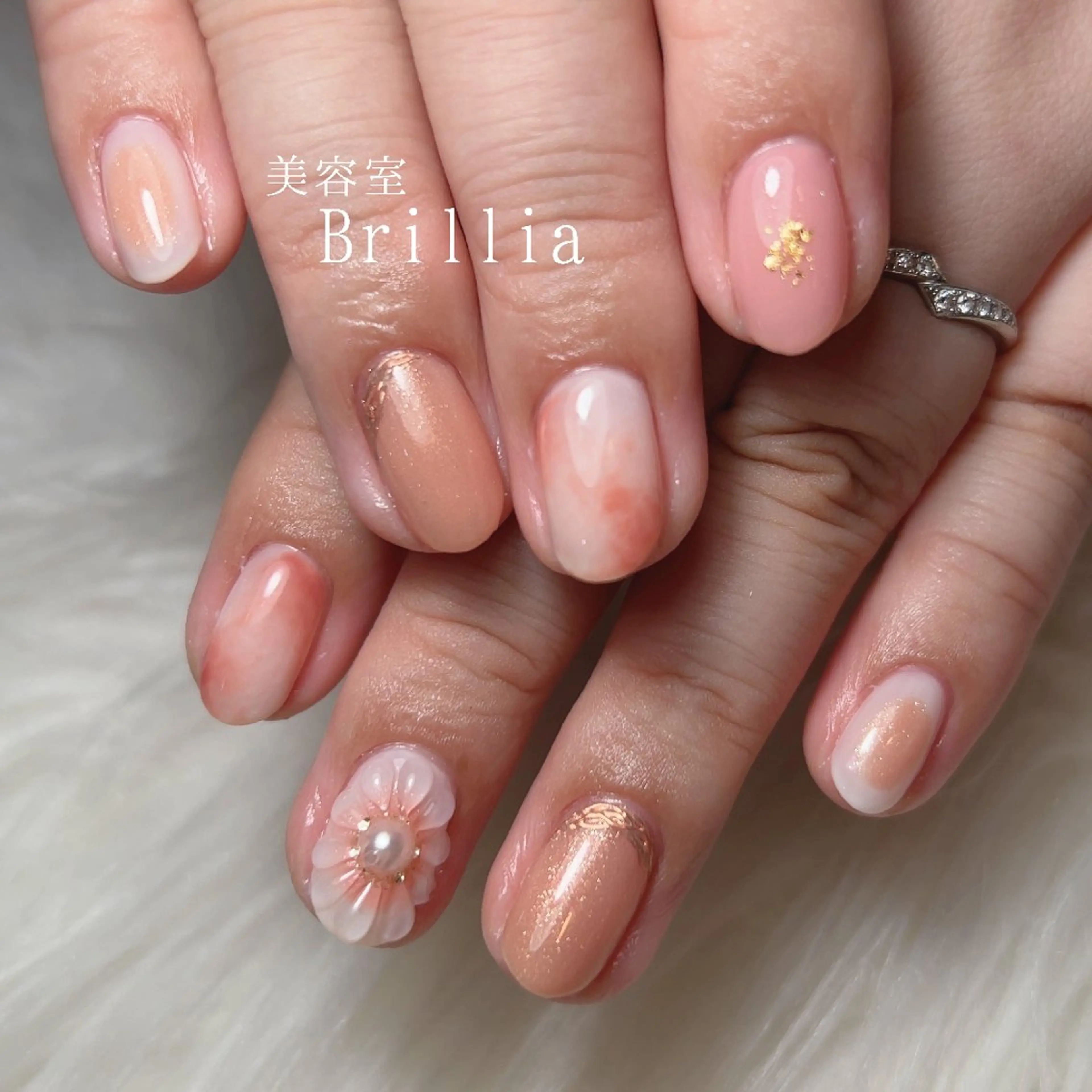 ネイル ハンドネイル 柴田 彩のネイルデザイン