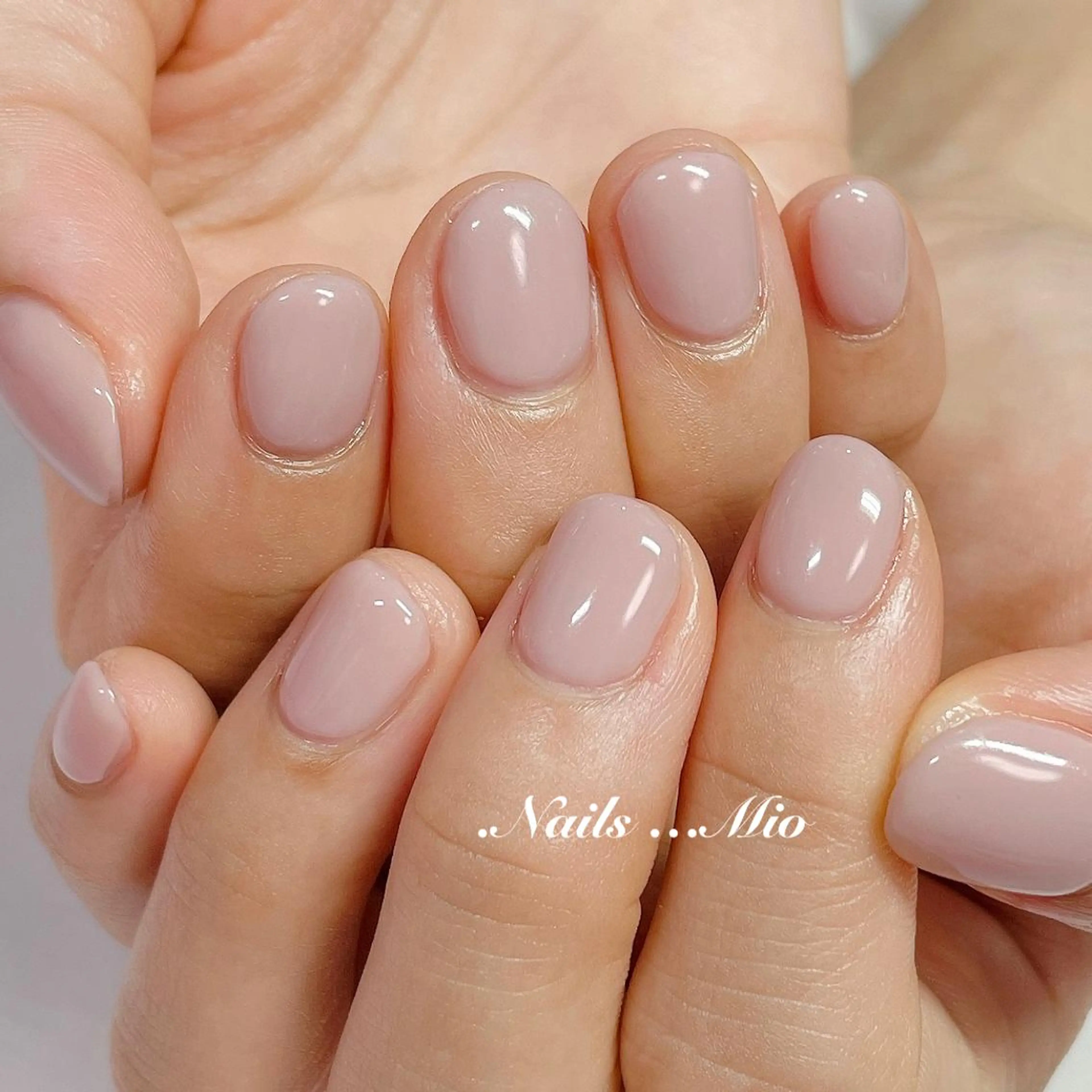 ネイル ワンカラーネイル .Nails Mio 赤羽西ネイルサロンのネイルデザイン