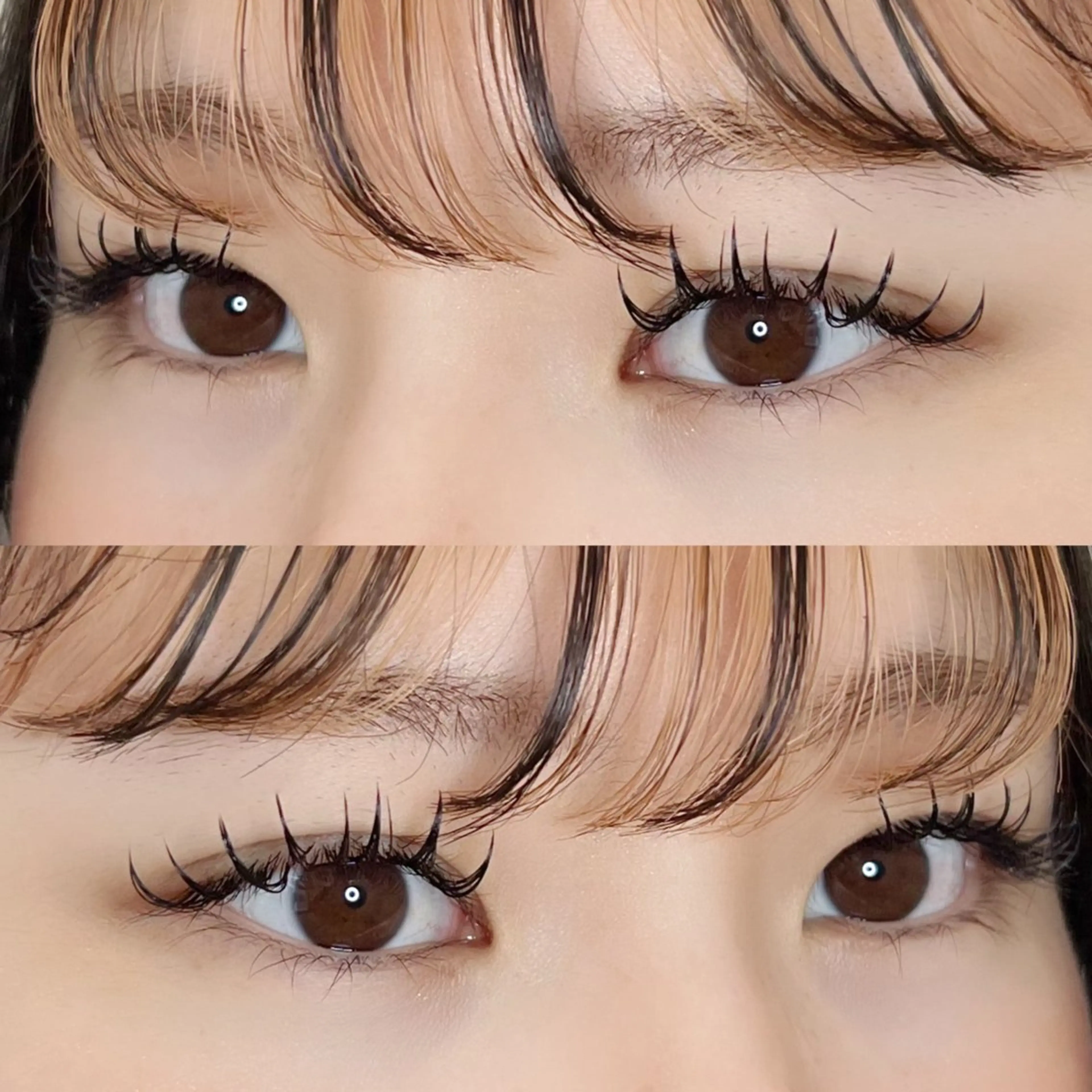 マツエク・マツパ 束感/ナチュラル/ mikuのマツエク・マツパデザイン