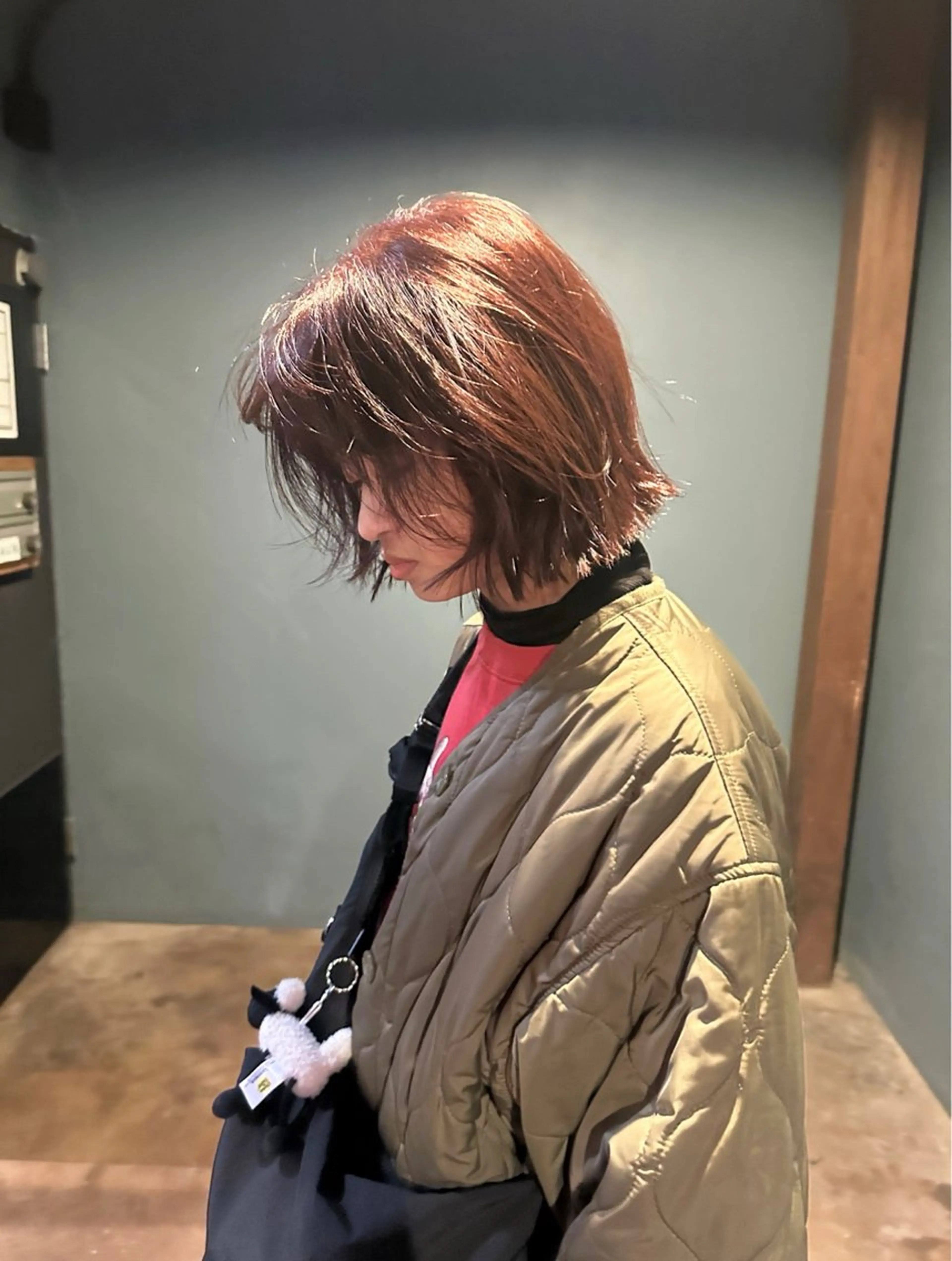 ショート ハッシュカット🎀 レイヤーカットのヘアスタイル