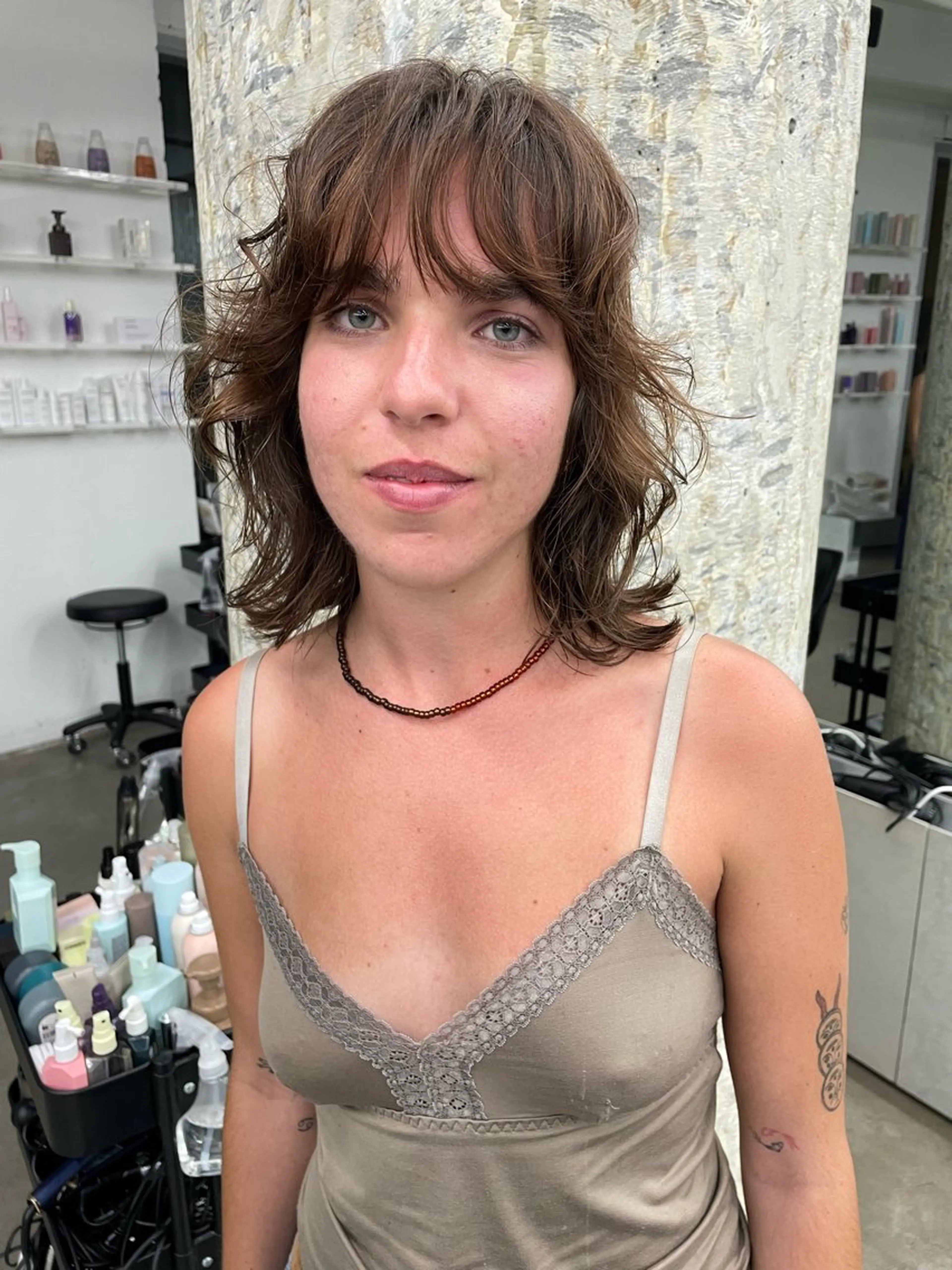 ミディアム レイヤーカット カット パーマ/レイヤー カットmito⭐︎のヘアスタイル