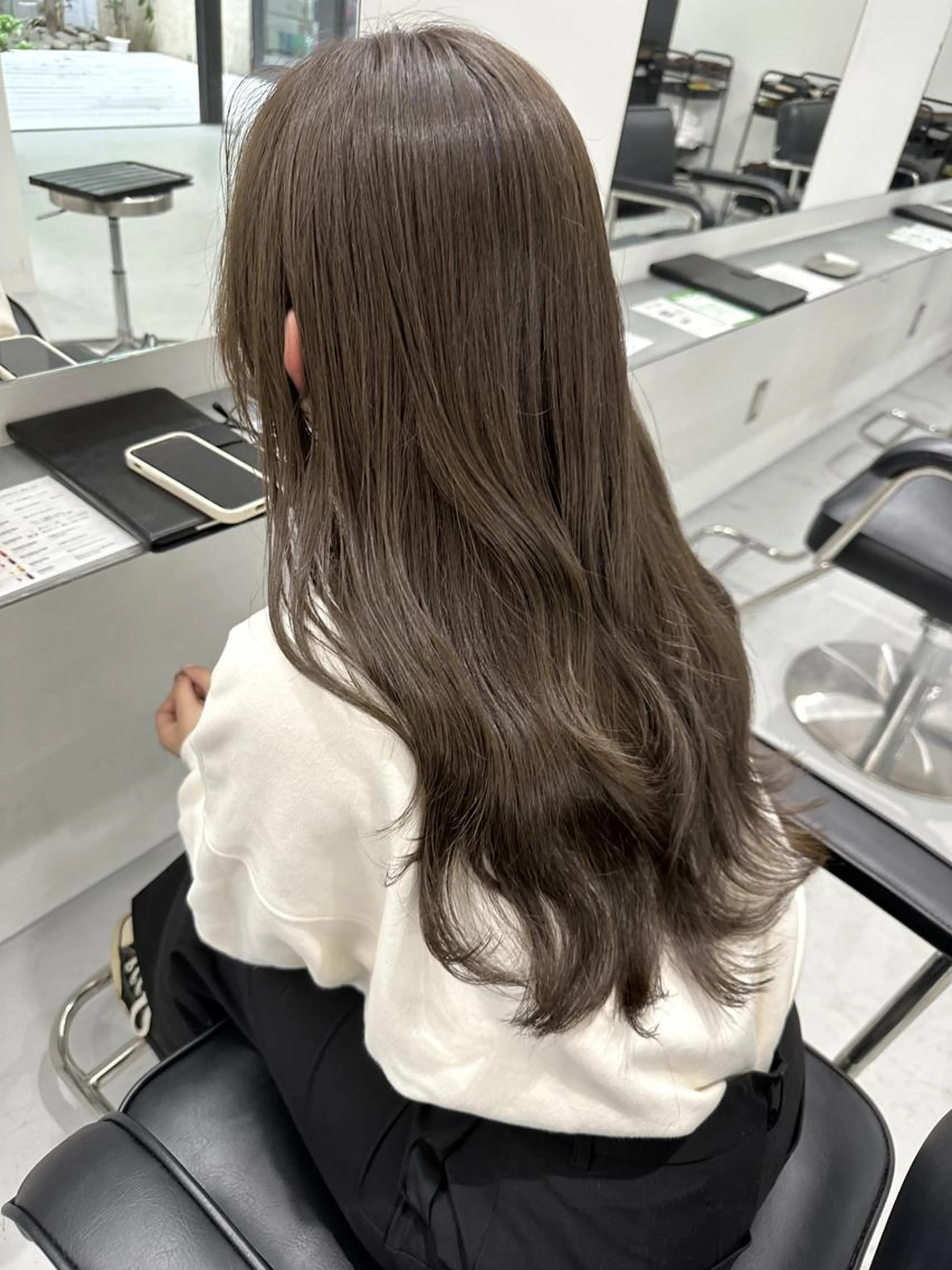 【2回目以降の方はこちら💡】前髪／顔周りカット＋ダブルカラー＋オージュアトリートメント🎀の写真