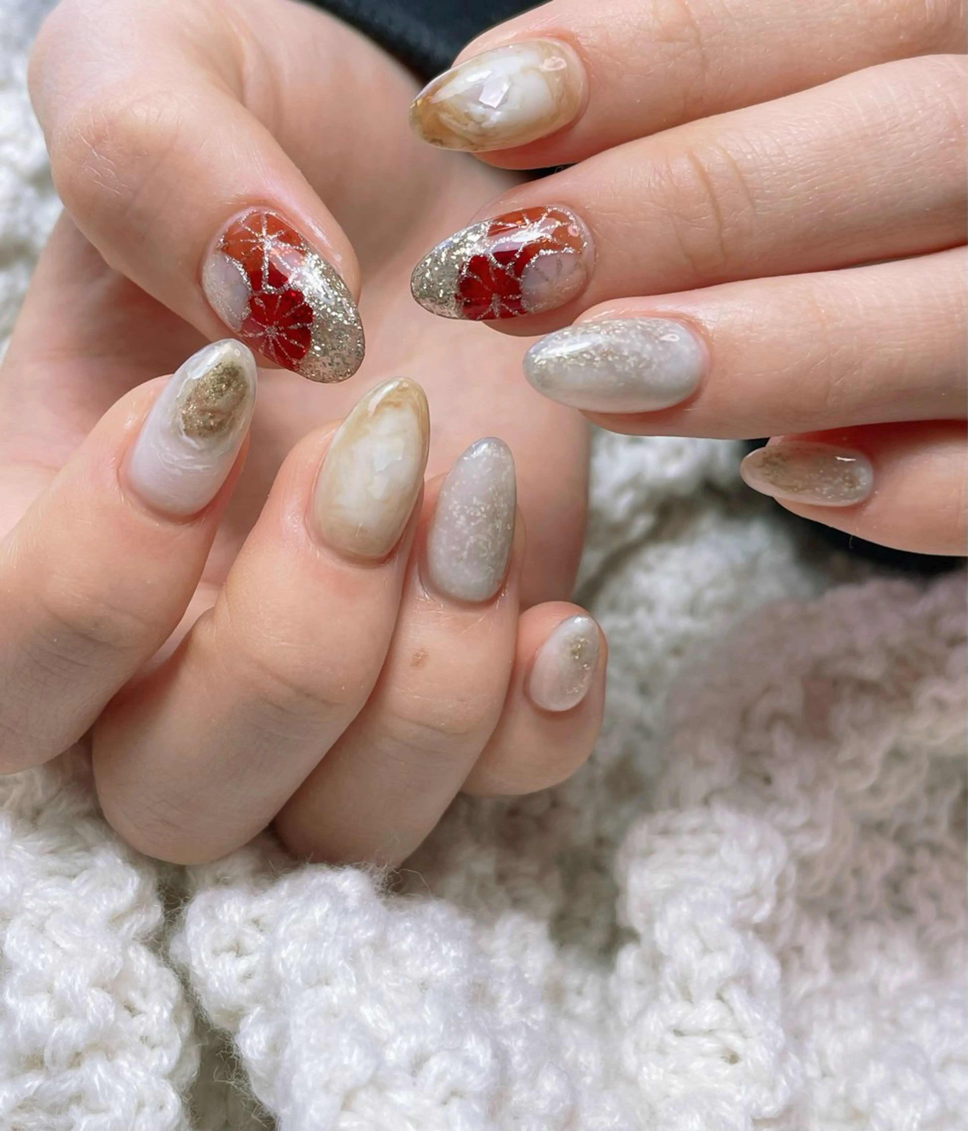 ネイル ハンドネイル 南野 由希のネイルデザイン