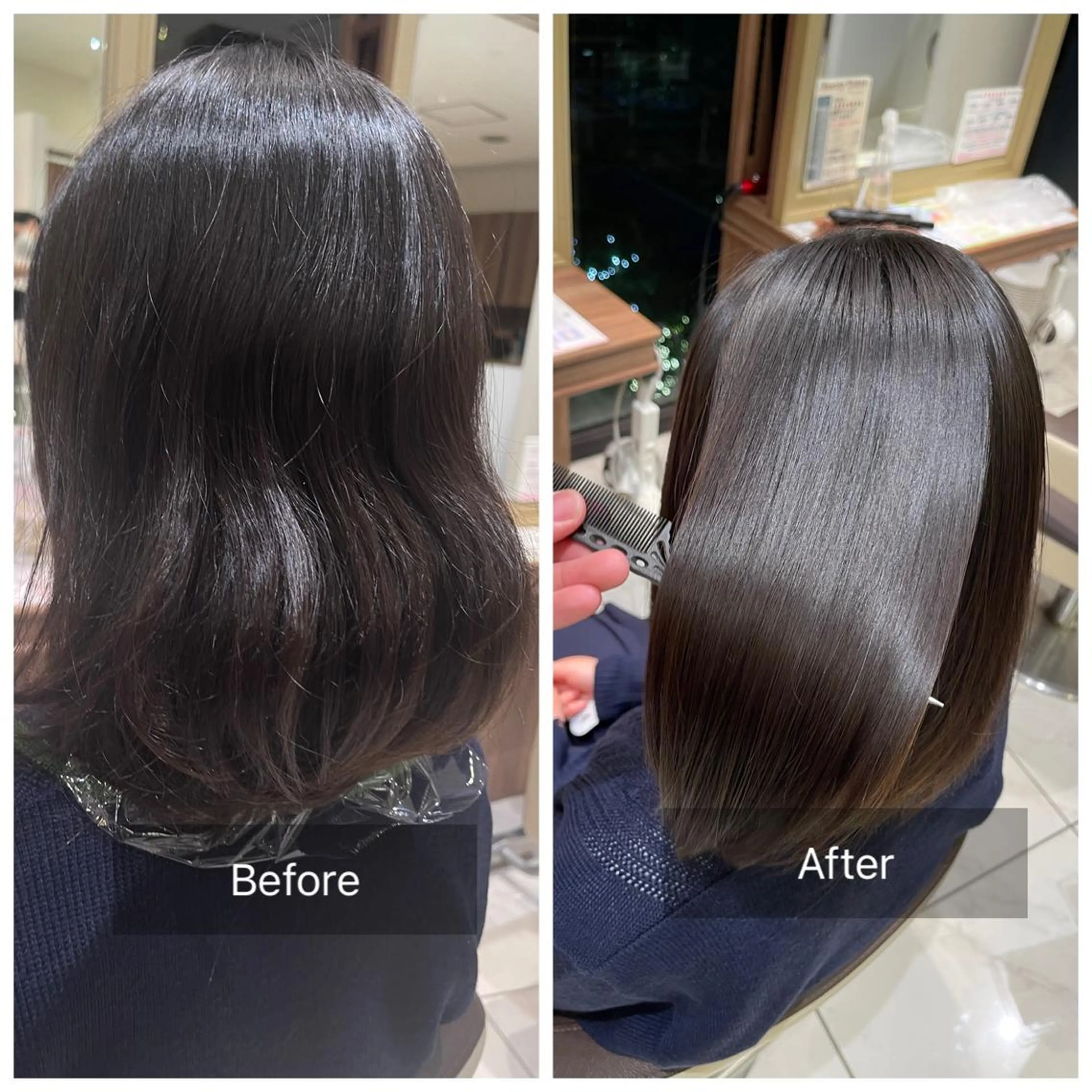 ミディアム パーマ 髪質改善ヘアエステ専門サロン　ReLife所属・〜 内山〜のヘアスタイル