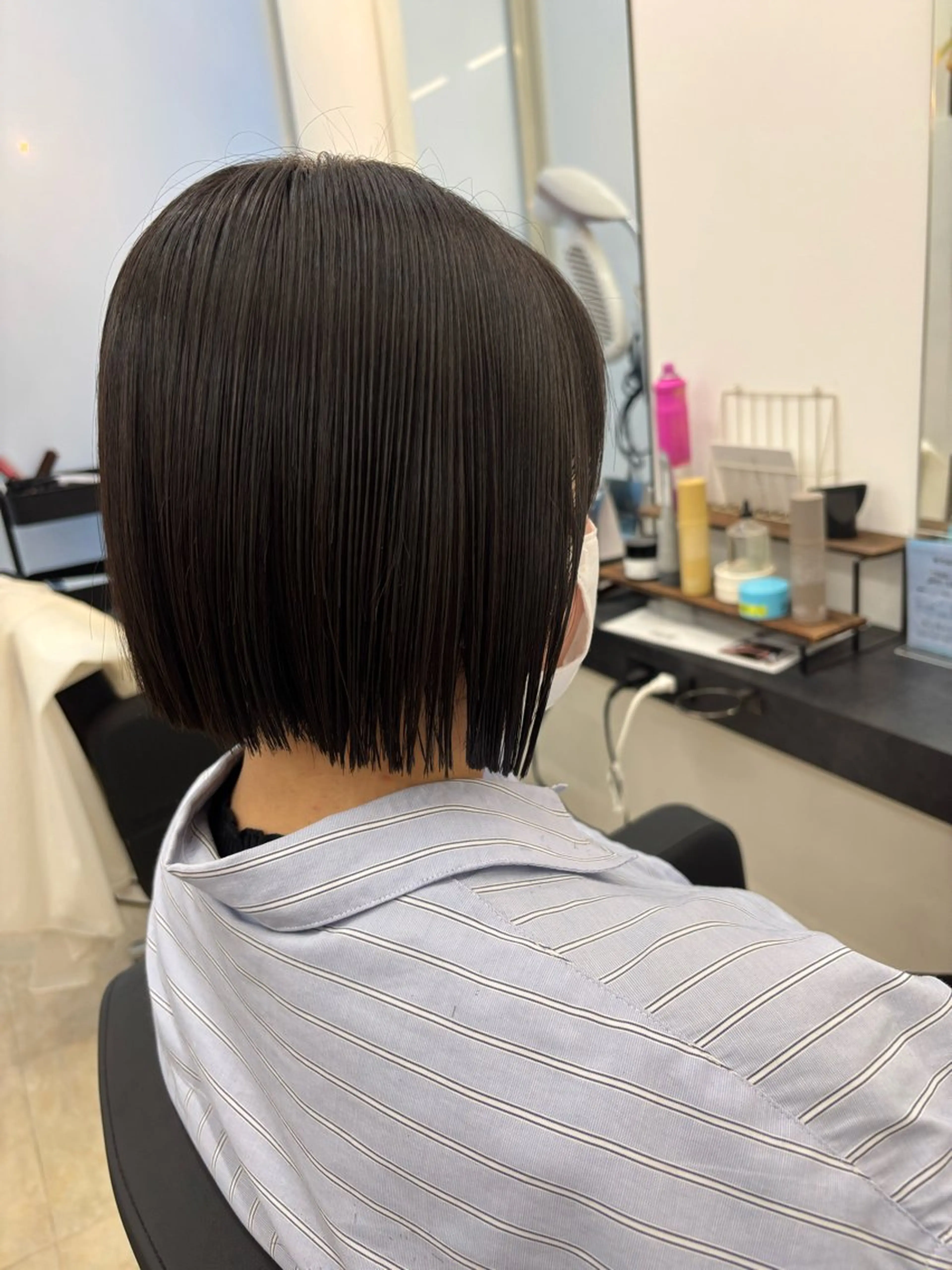 ショート 前下がりボブ ボブ 🎀レディース特化 山下 京華🎀のヘアスタイル