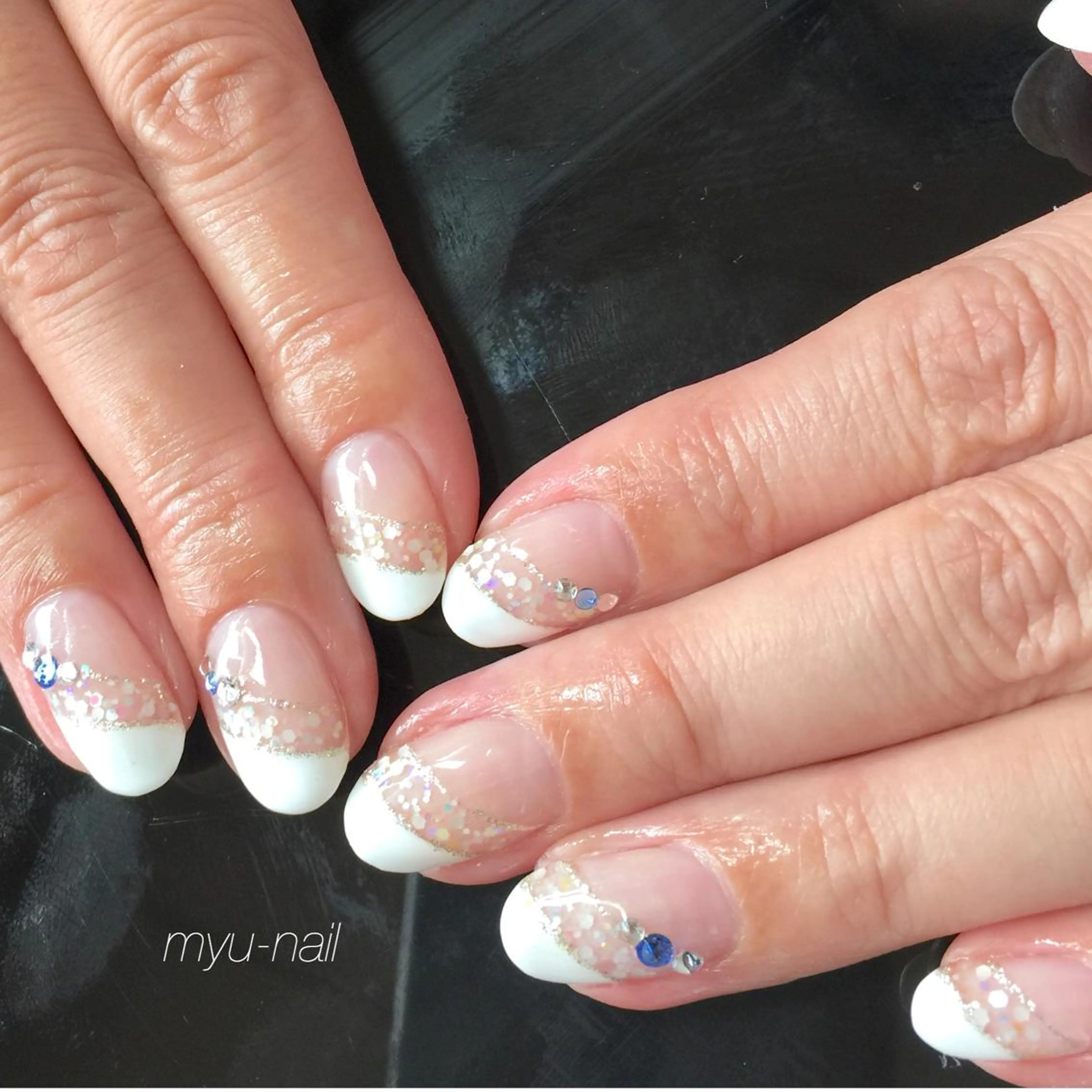 ネイル シンプルネイル ホームサロン myu-nailのネイルデザイン