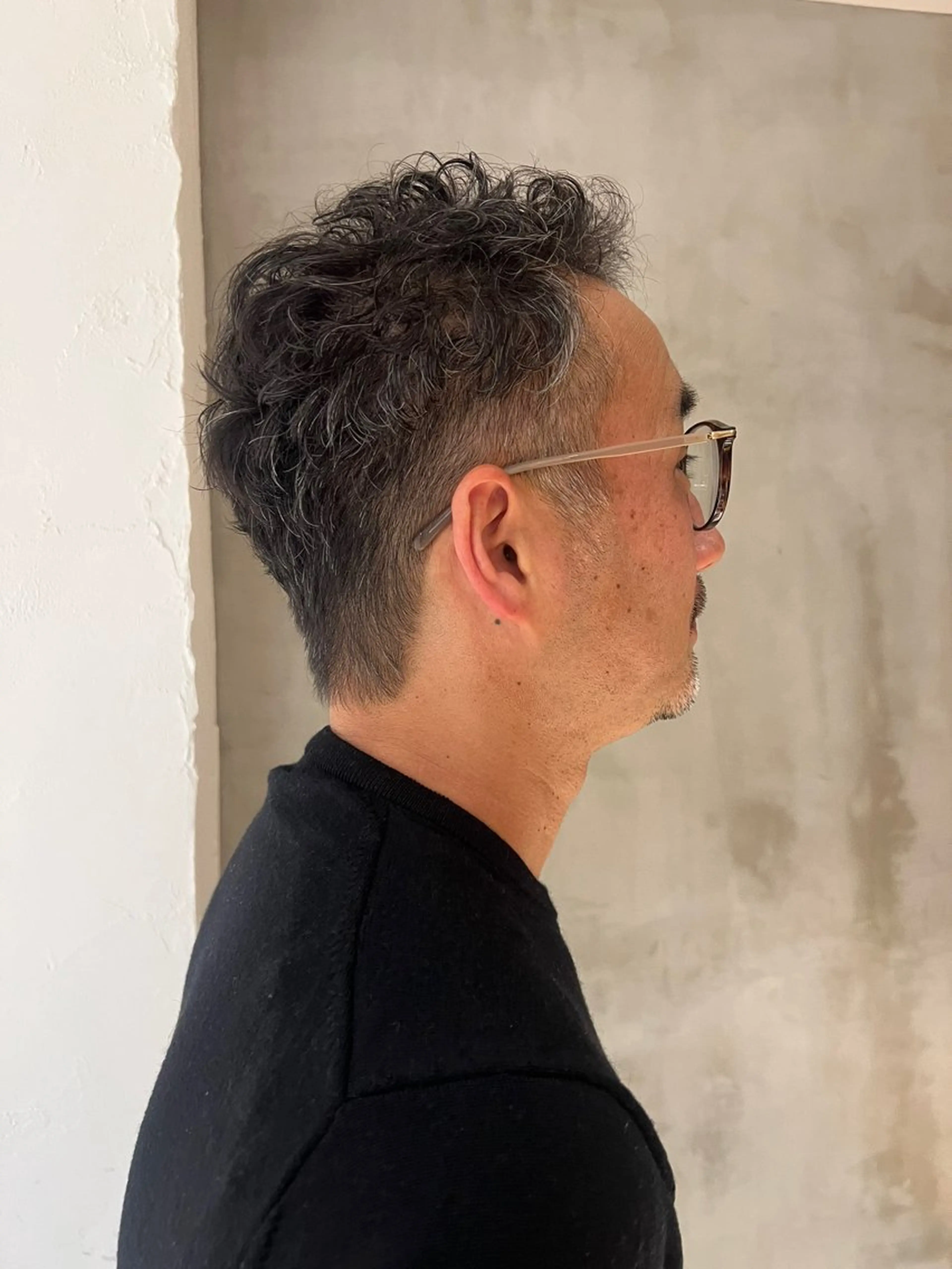 パーマ メンズ メンズパーマ KINGDOM イナキ🌙のヘアスタイル