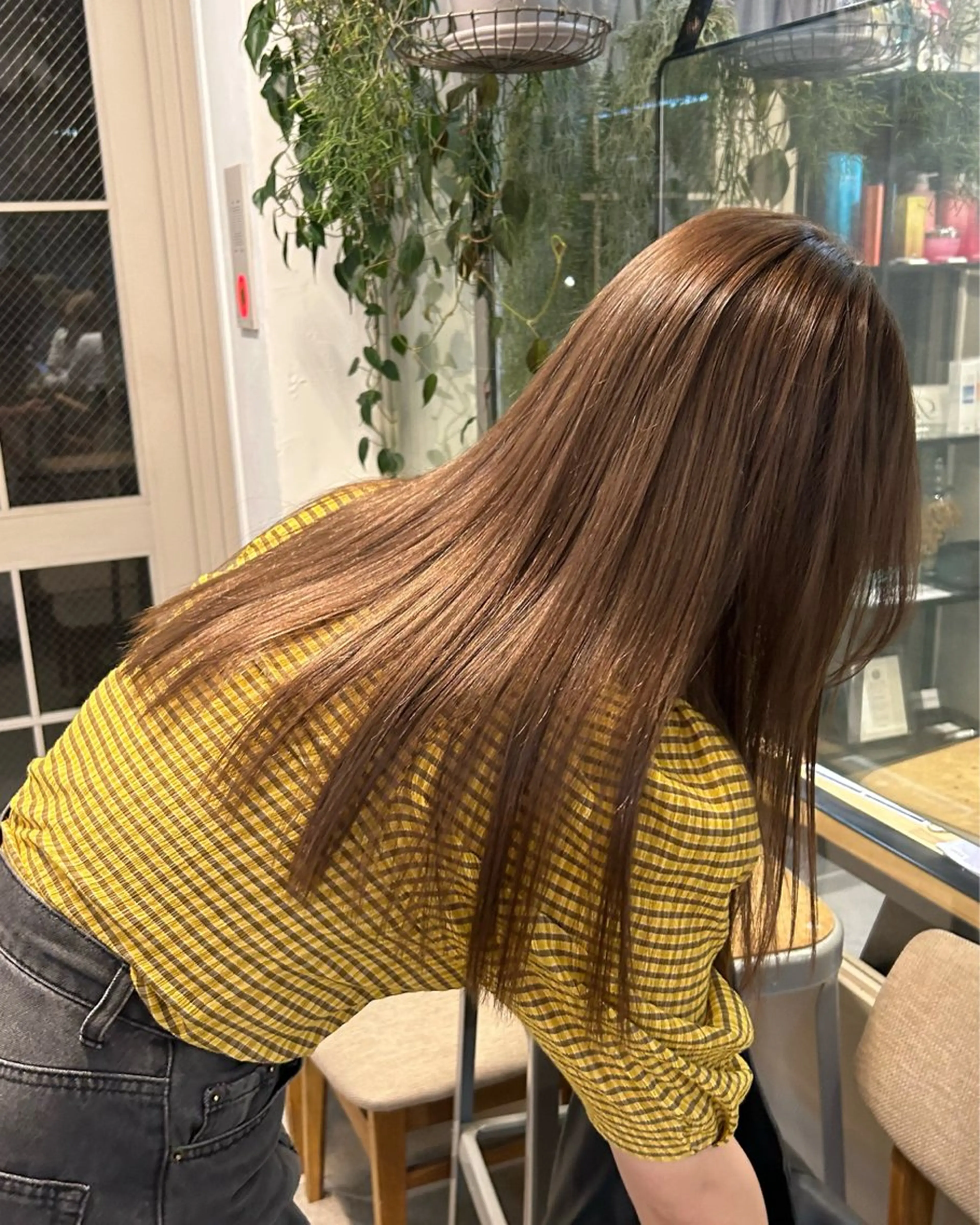 ロング カラー ベージュカラー じゅわっと暖色カラー 🍊Moemiのヘアスタイル