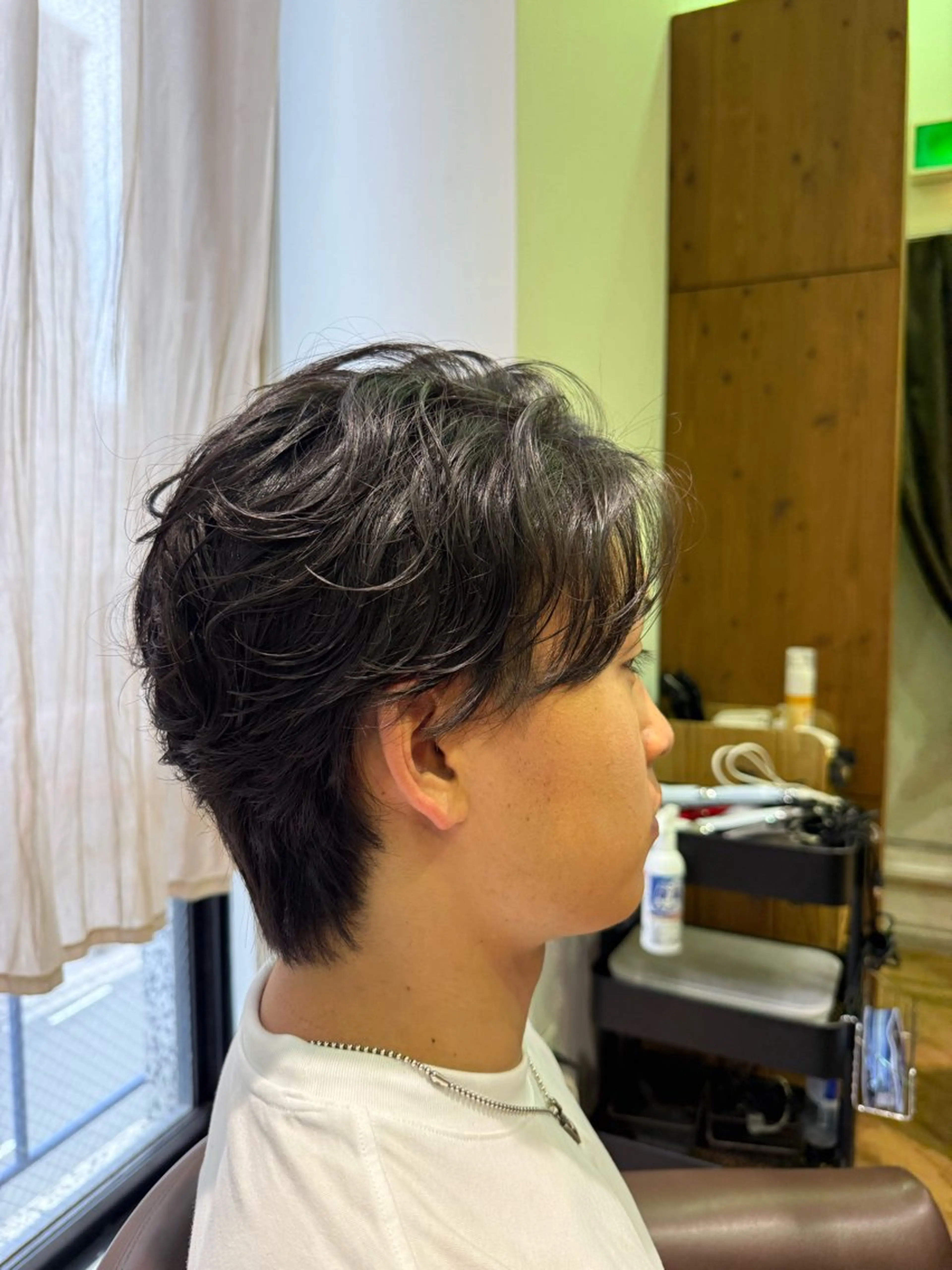 ショート メンズ 溝口 槙里也のヘアスタイル