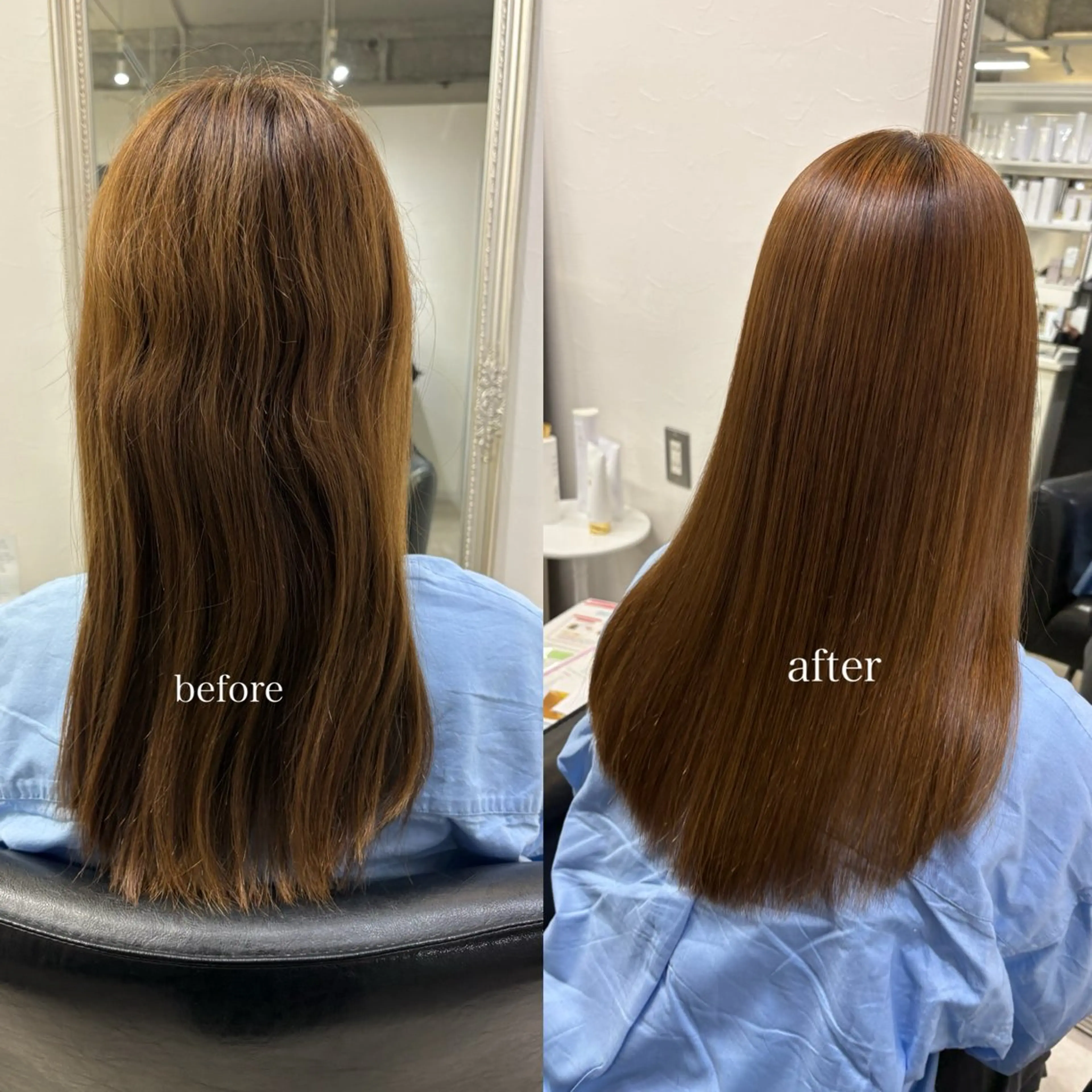 ロング 縮毛矯正 り せのヘアスタイル