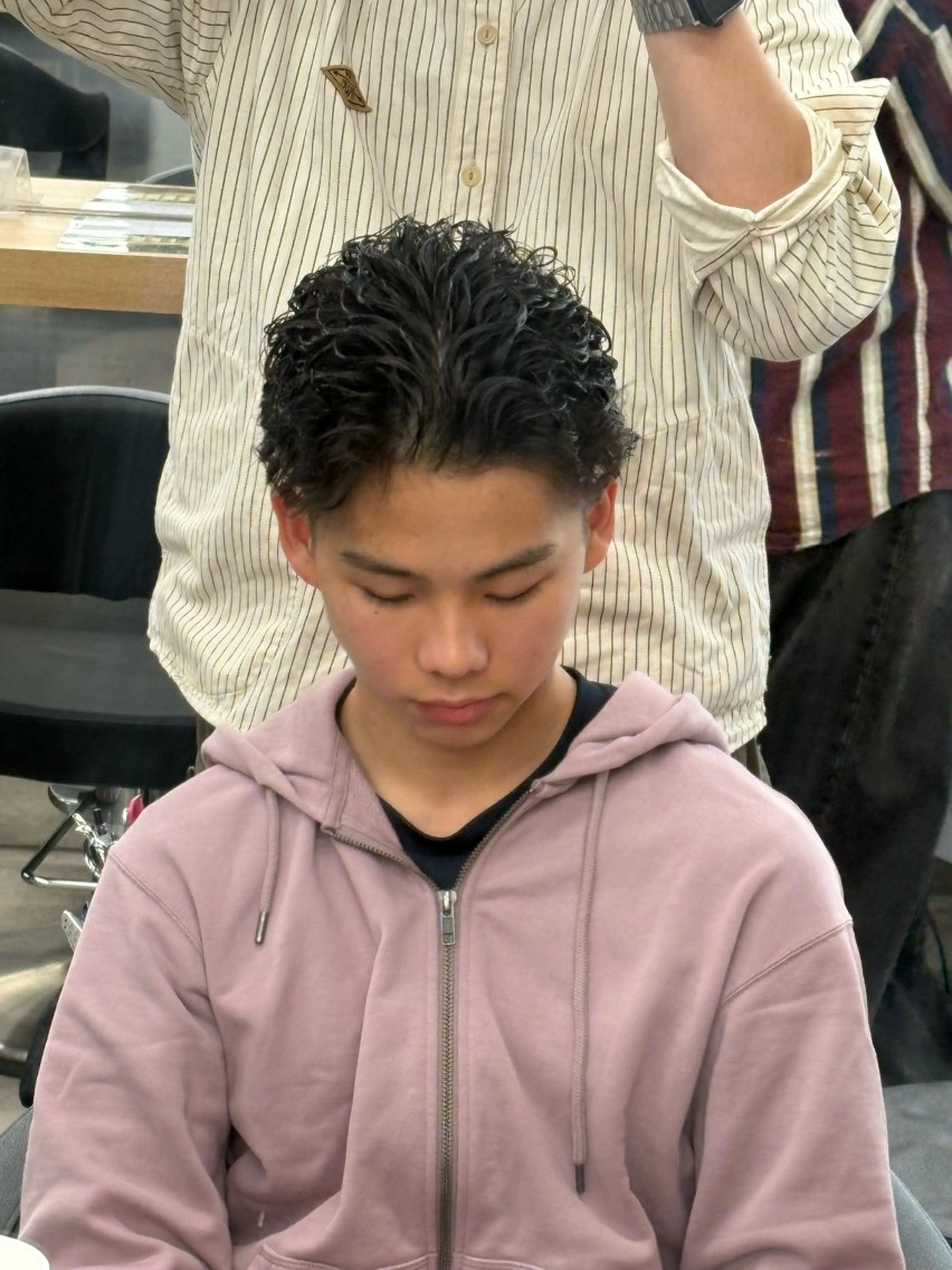 今が旬！メンズカット×ラルフカール🇺🇸ミニモ学割の写真