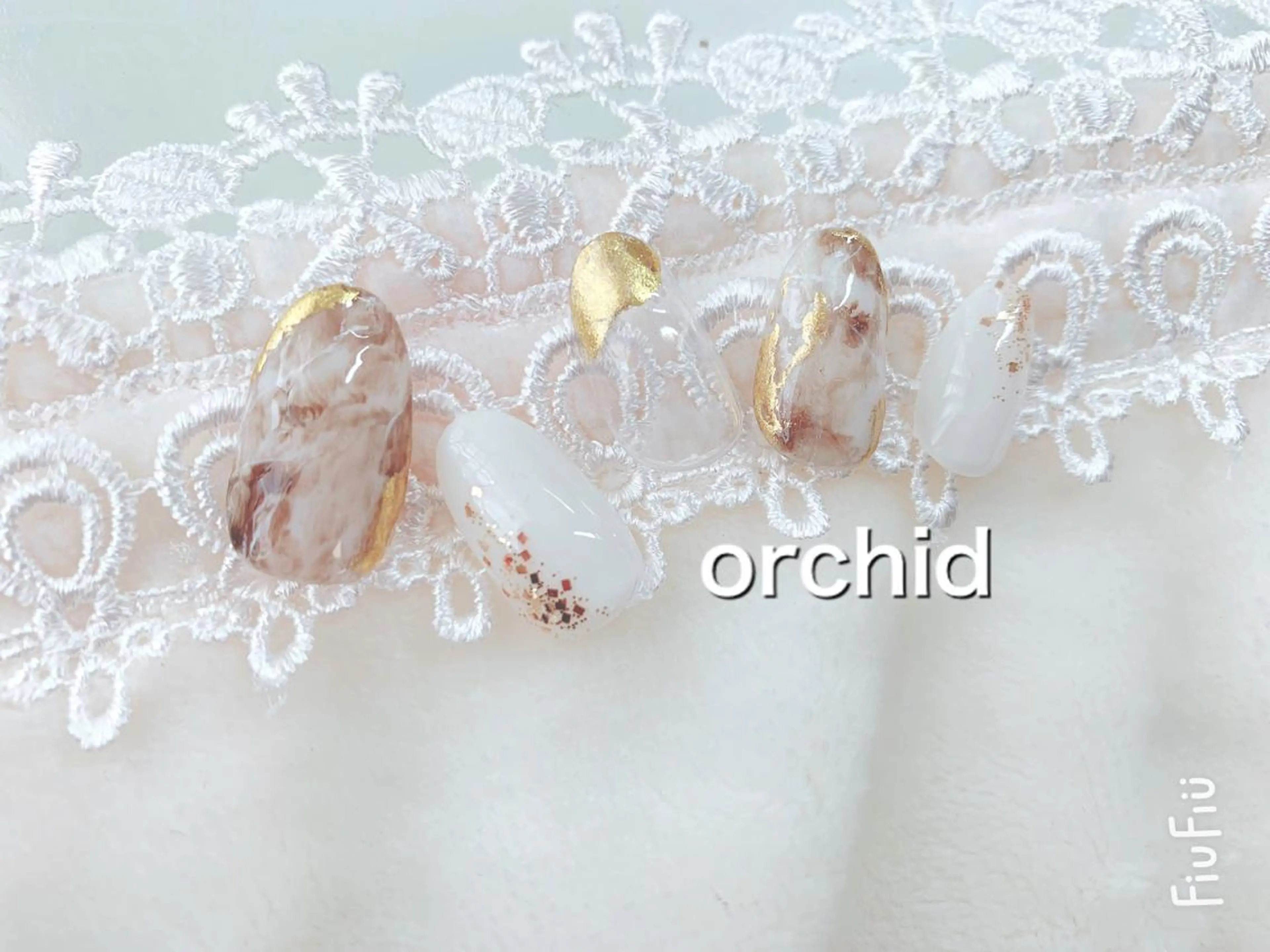 ネイル orchid ♡オーキッドのネイルデザイン