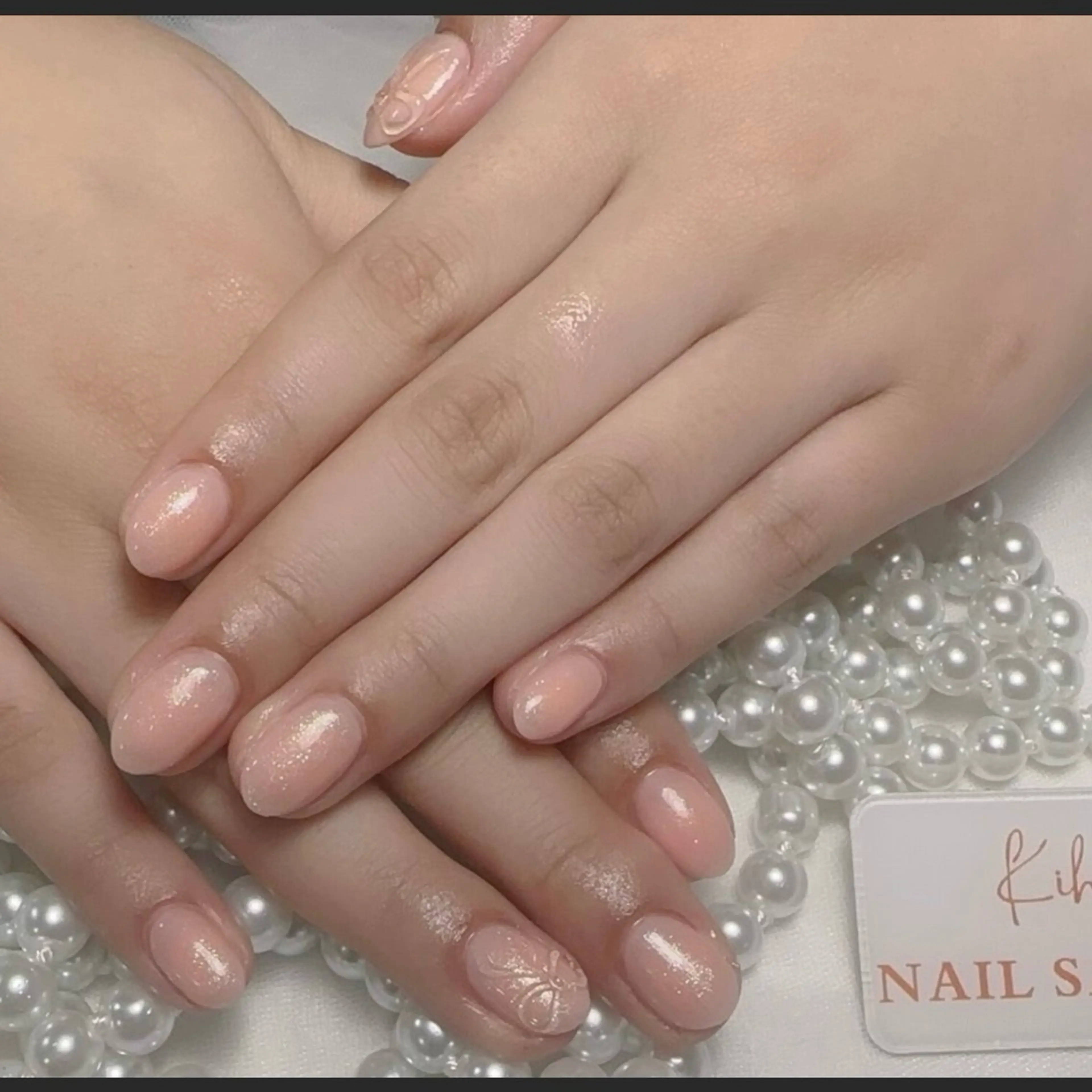 ネイル アートネイル フレンチネイル ジェルネイル グラデーション 韓国ネイル ハンドネイル ハンドケア さくら💮💮 【オフ無料】のネイルデザイン