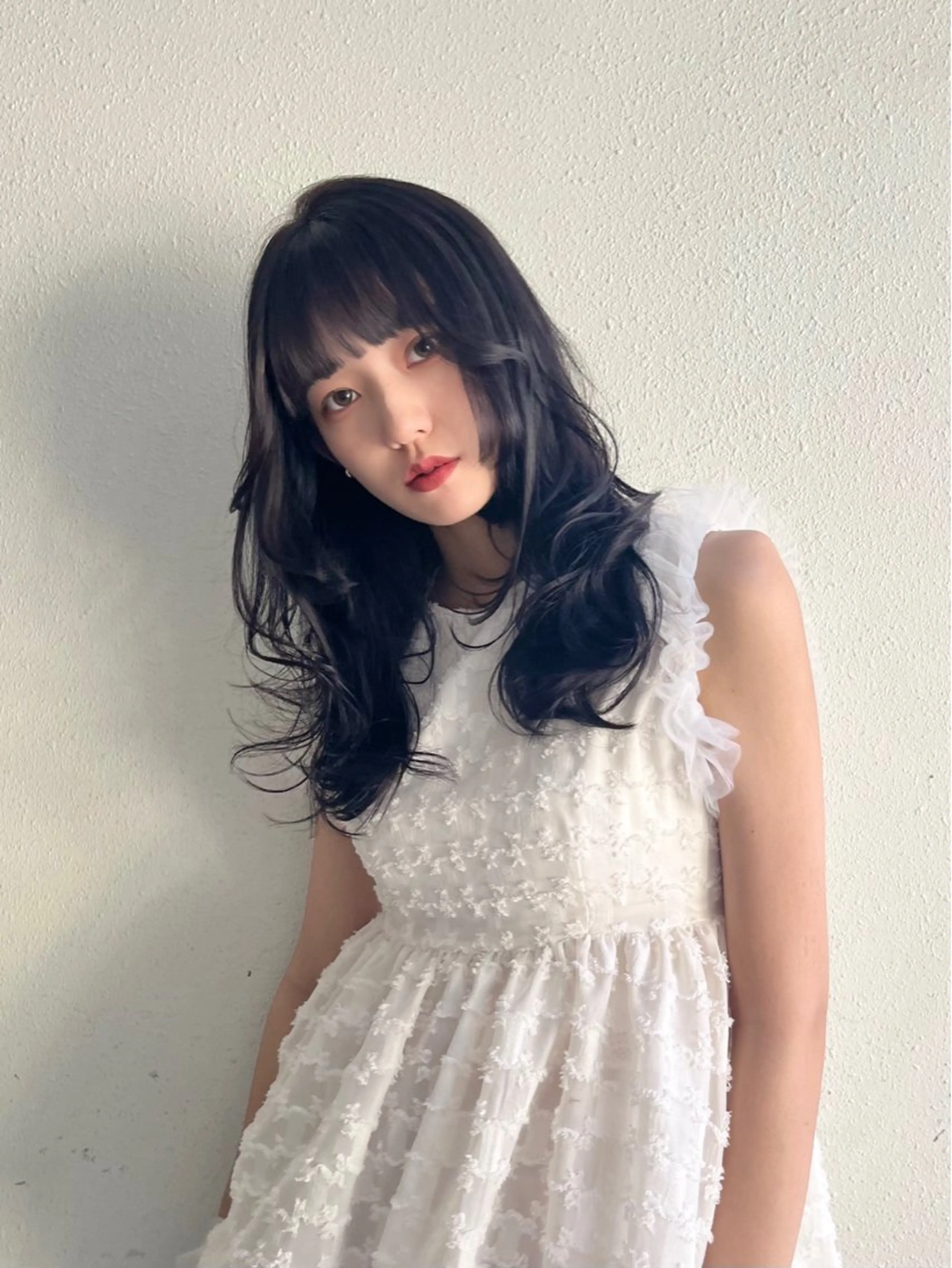 セミロング カラー ヘアカラー トリートメント 🎀taro ブリーチなしカラーのヘアスタイル