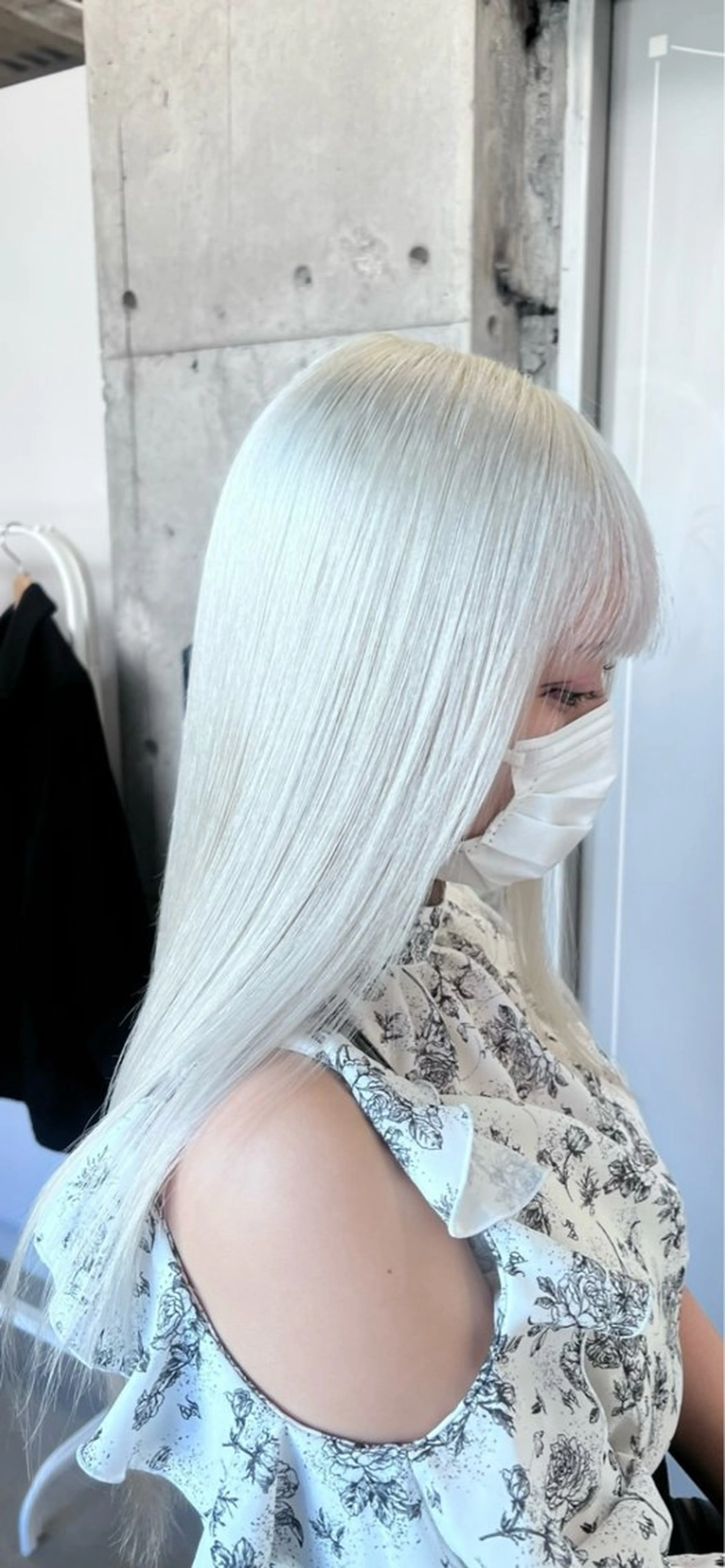 ロング カラー ヘアカラー ハイトーン専門美容師 kimutaのヘアスタイル