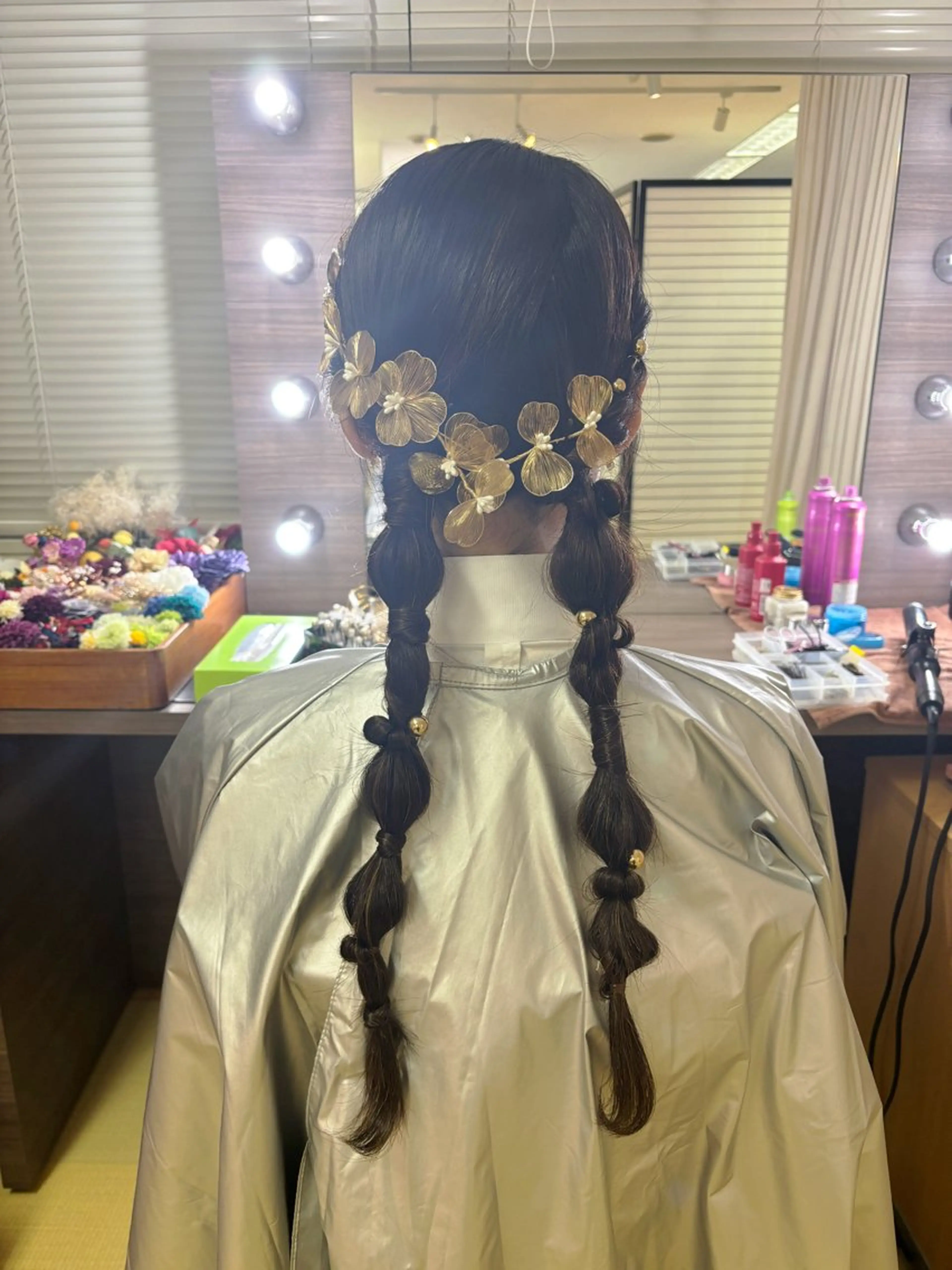 ロング ヘアアレンジ ロング マンツーマン 縮毛矯正/マユコのヘアスタイル