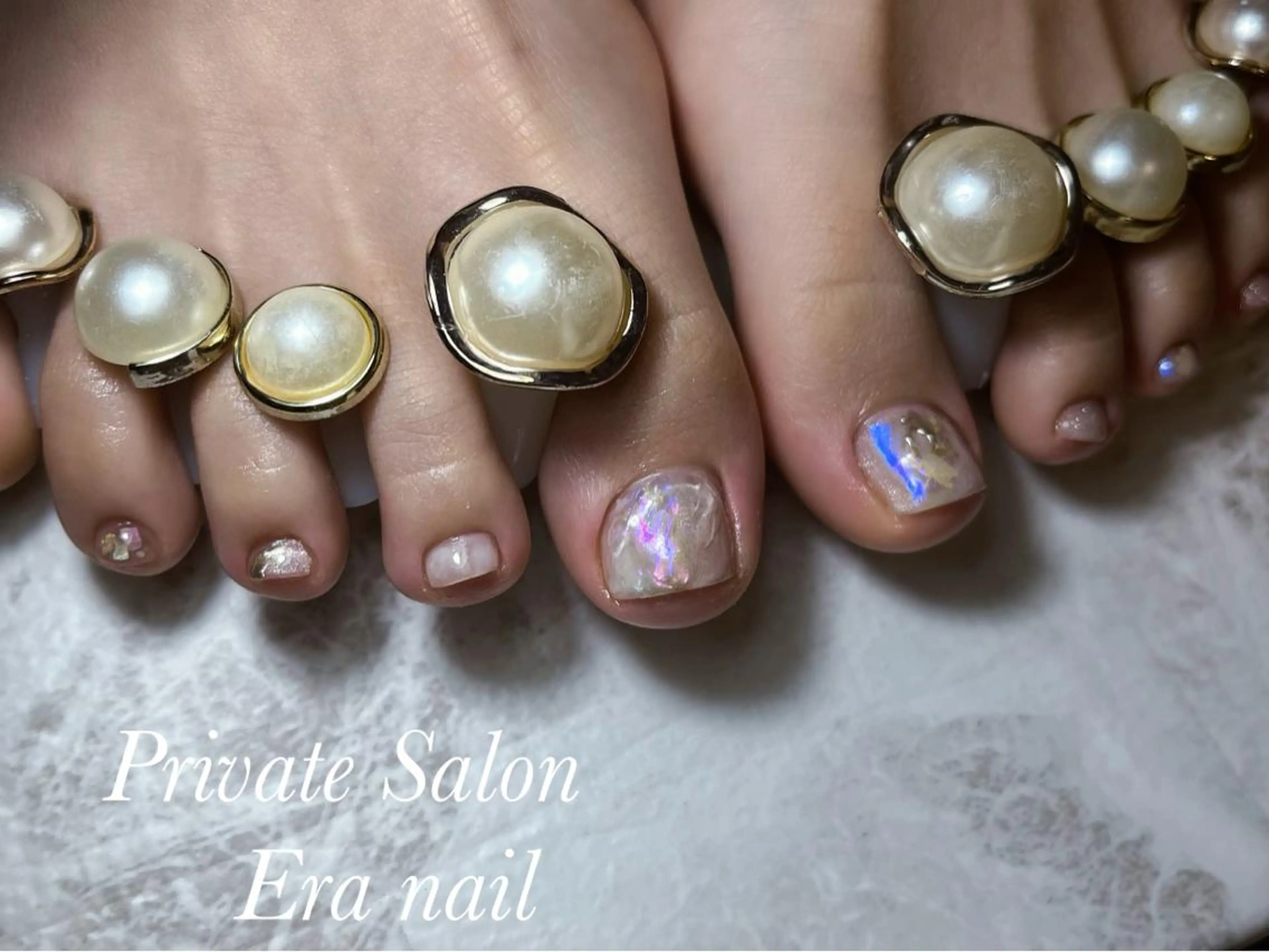 ネイル フットネイル フットネイル Era nailのネイルデザイン