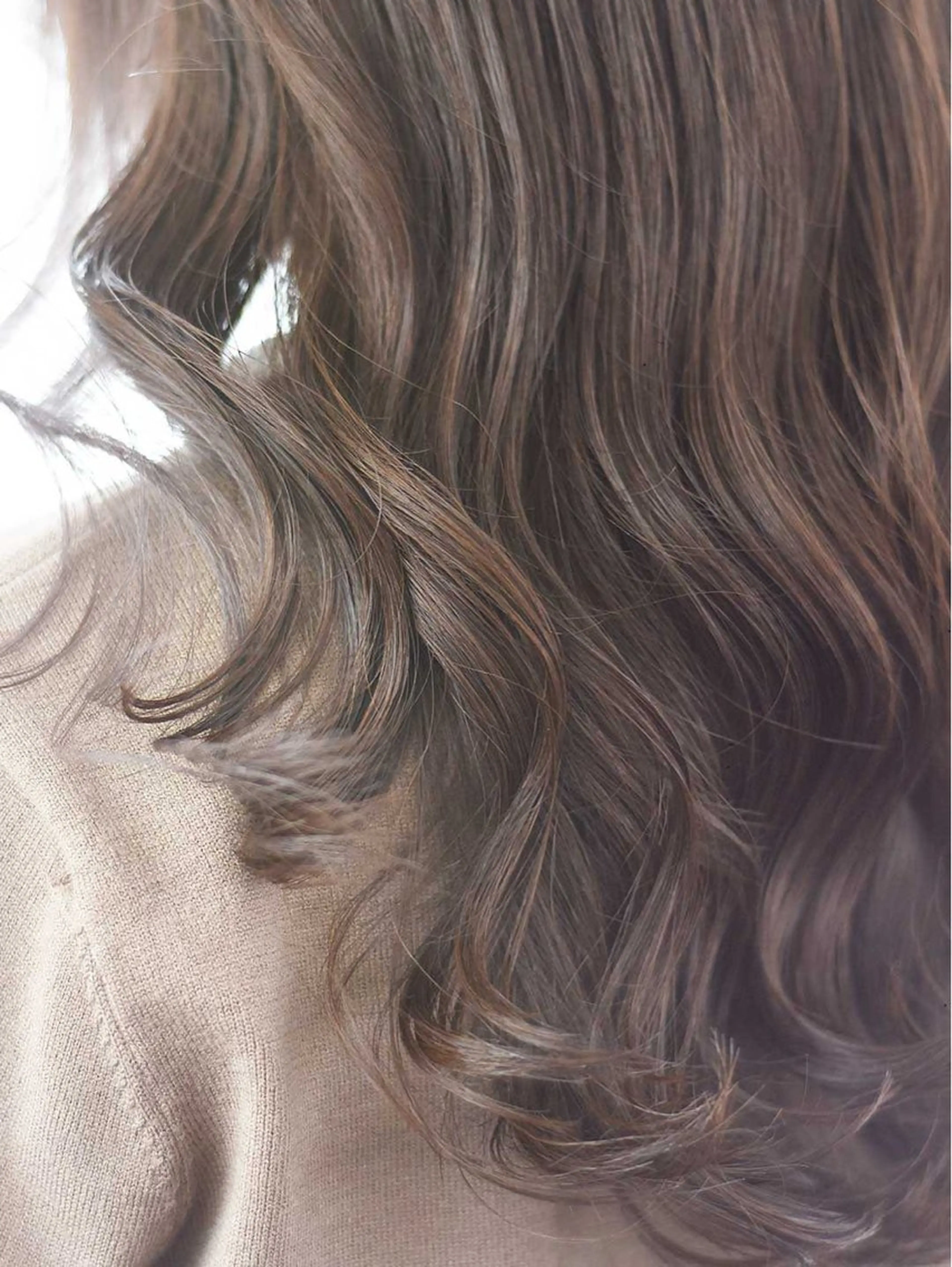 セミロング カラー 透明感カラー 韓国ヘア🇰🇷 Misuzuのヘアスタイル