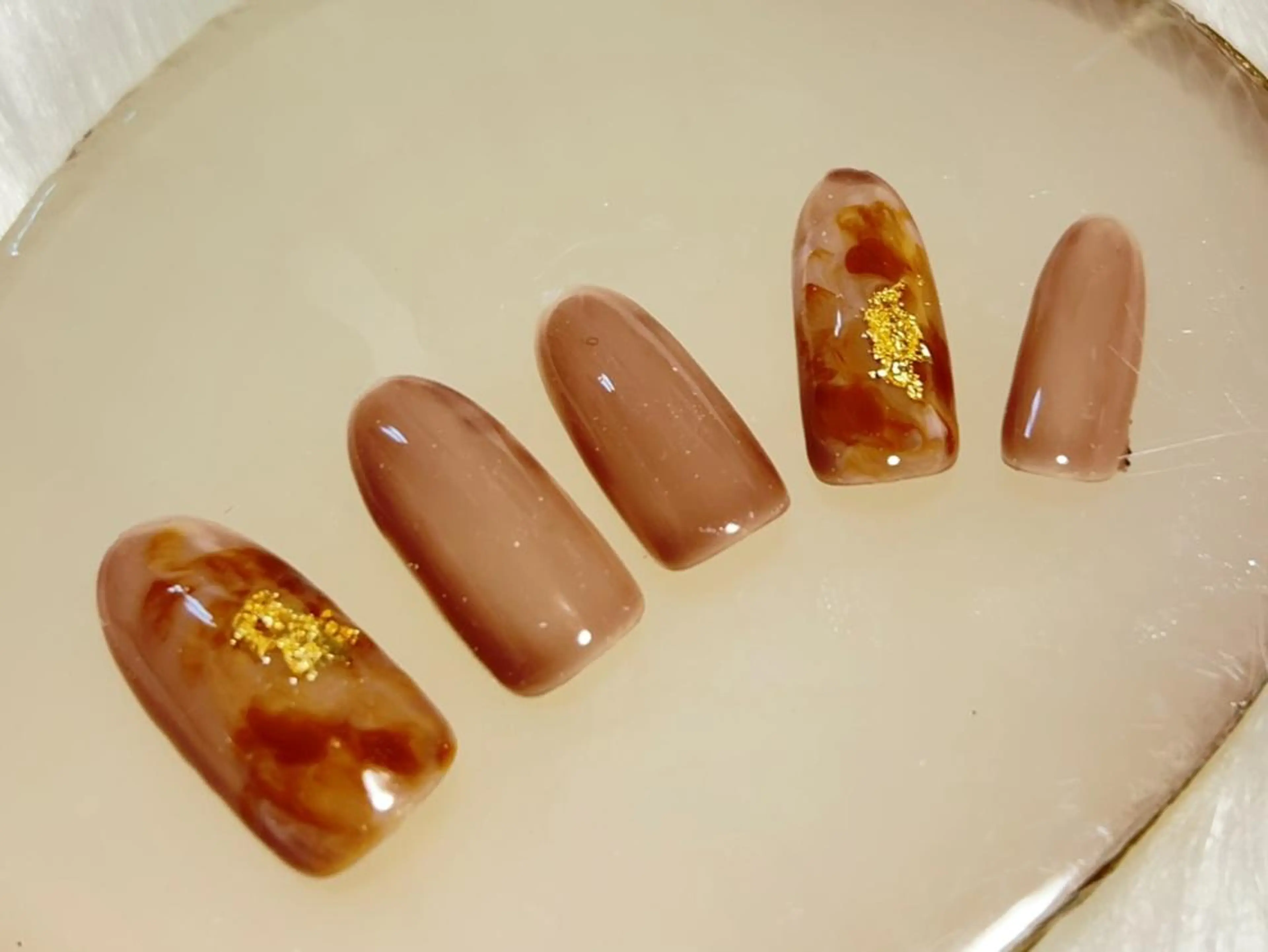 ネイル ニュアンスネイル ハンドネイル アップネイル 山口のネイルデザイン