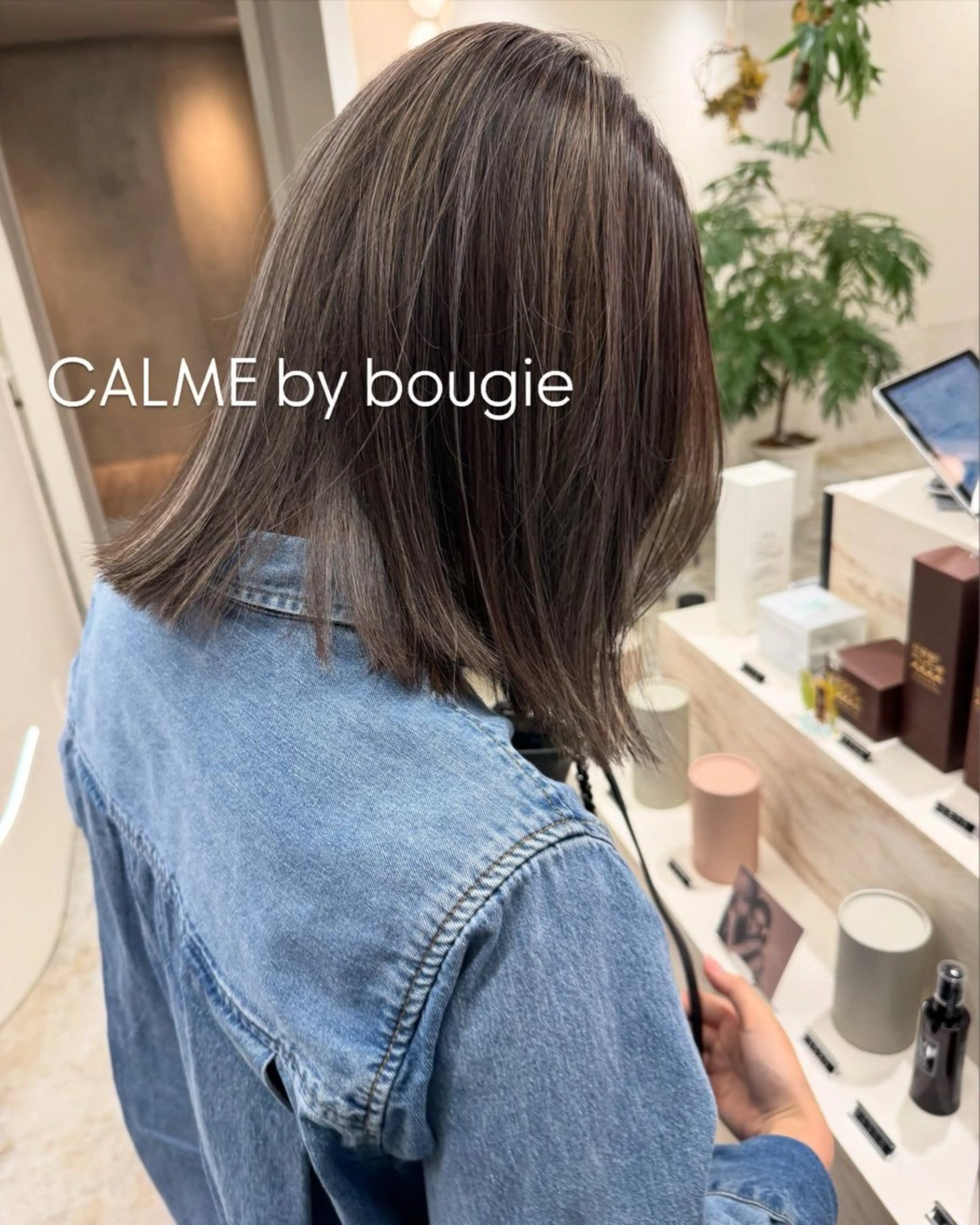 セミロング CALME  by bougie ENAのヘアスタイル