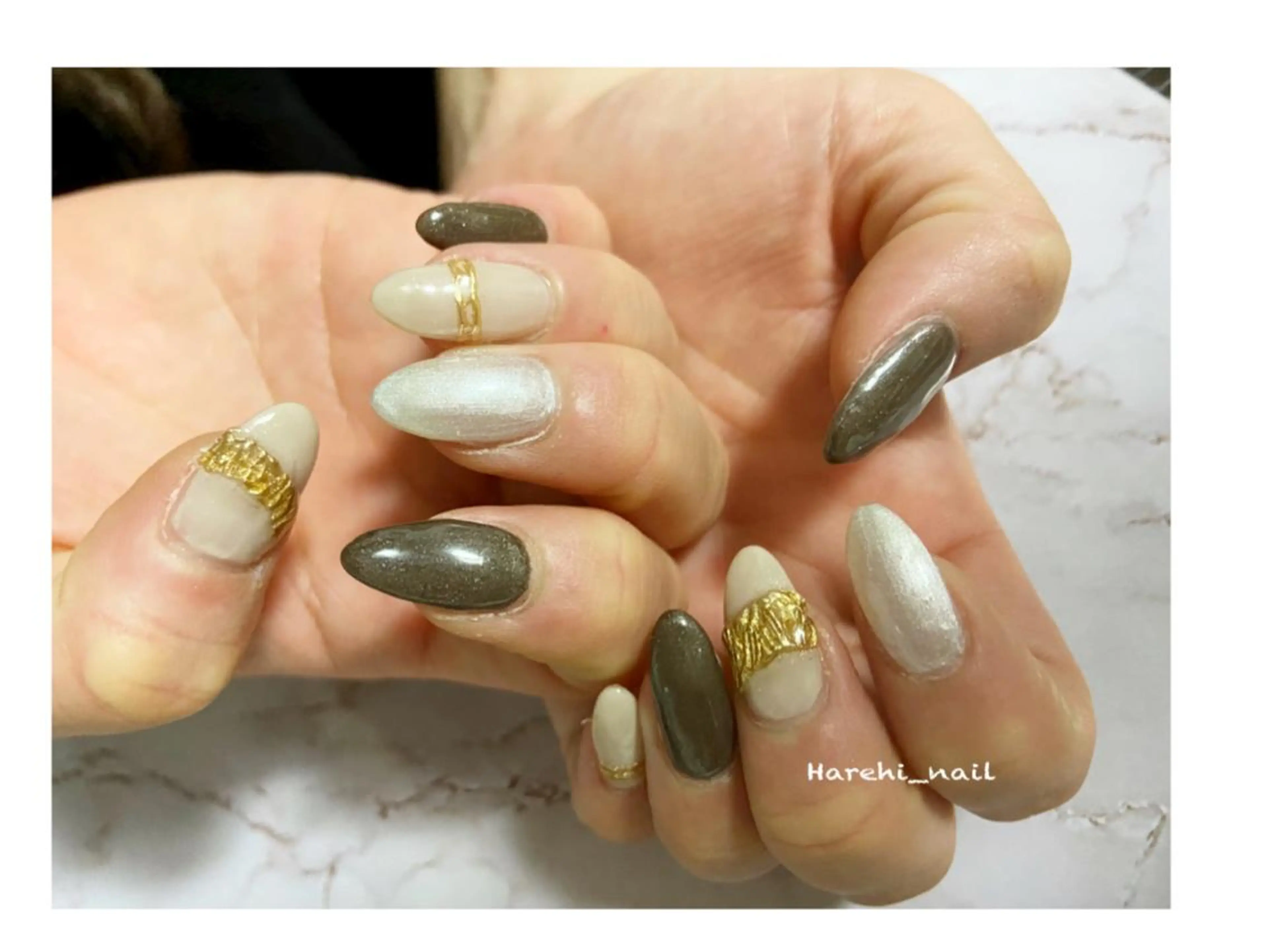 ネイル ハンドネイル Harehi_ nailのネイルデザイン