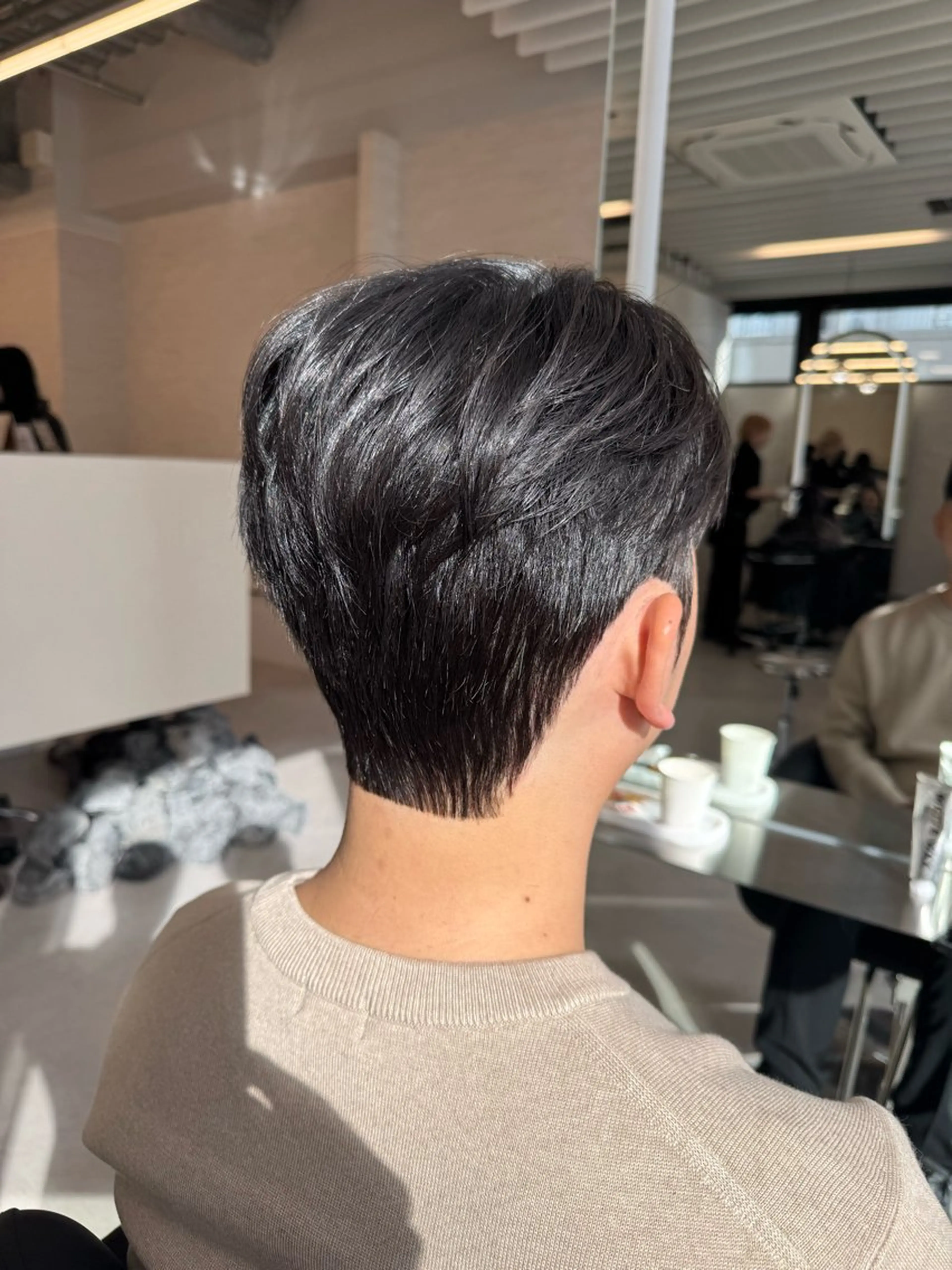 メンズ カット パーマ 韓国式ダウンパーマ 🇰🇷櫻井健のヘアスタイル