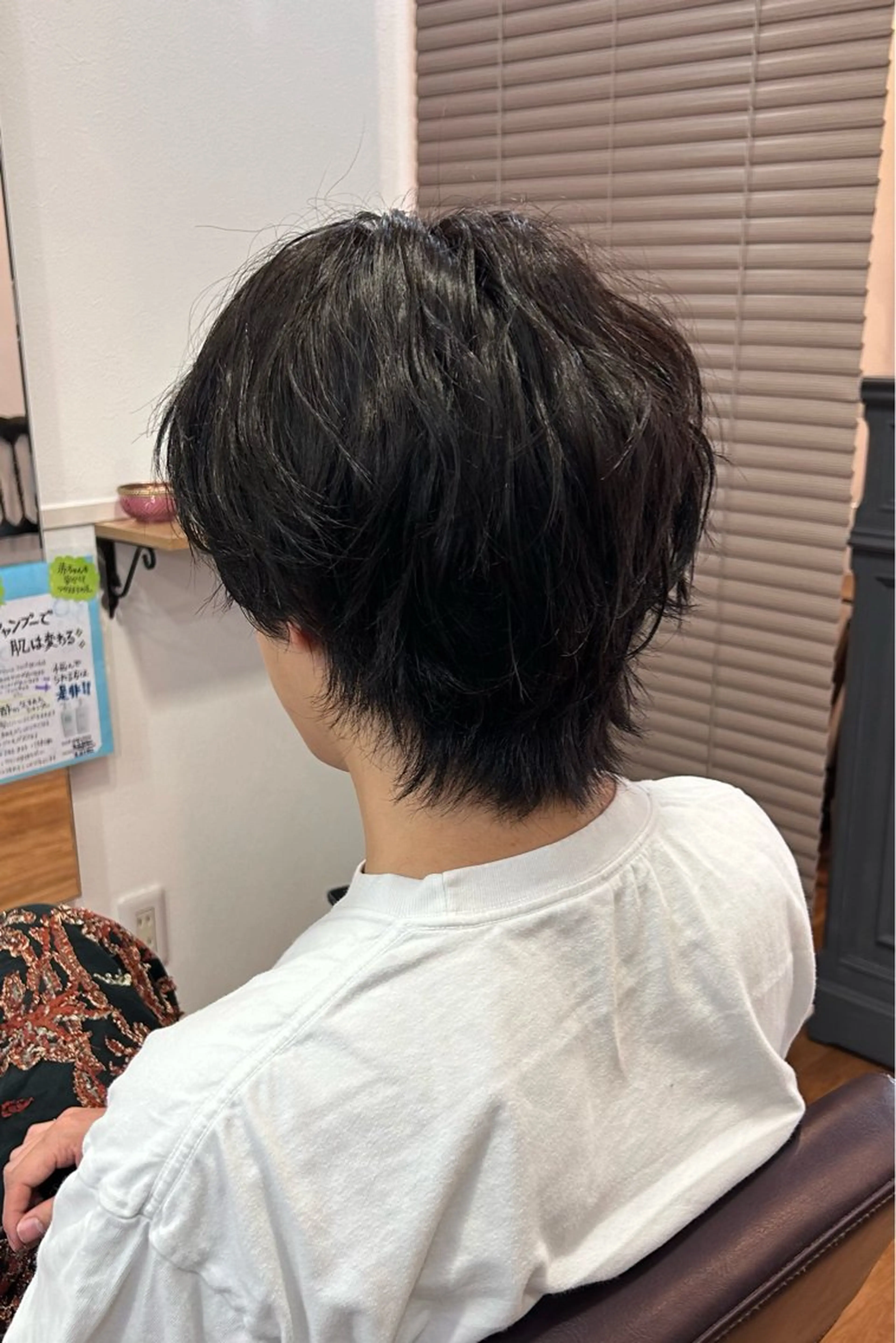 ショート ヘアアレンジ メンズ アッシュ アッシュブラウン 原田 歩実のヘアスタイル