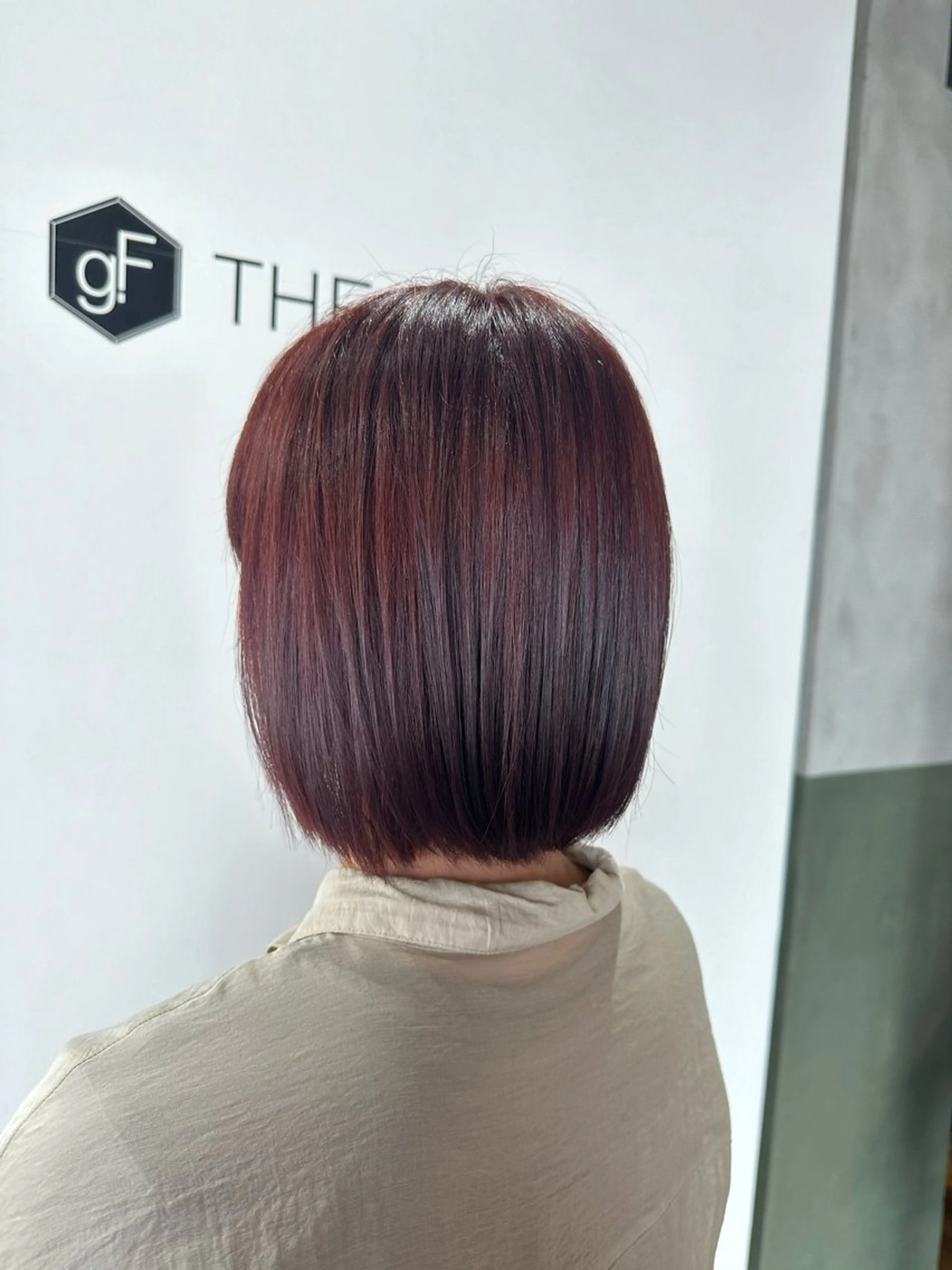 ショート カラー ブリーチ ブラウンカラー ダブルカラー ブリーチなしカラー ヘアカラー いまじゅく あおいのヘアスタイル