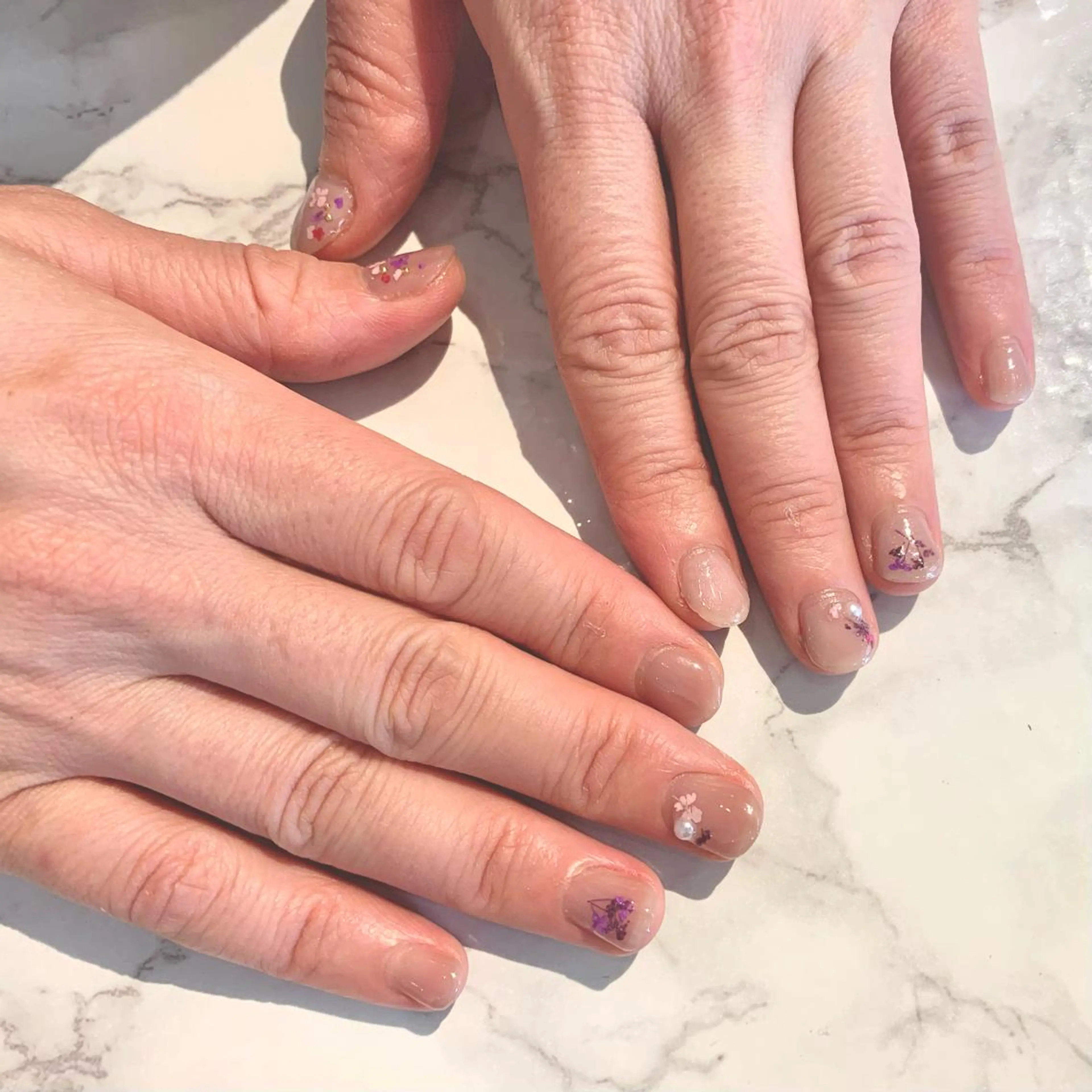 ネイル 岸本 みなみのネイルデザイン