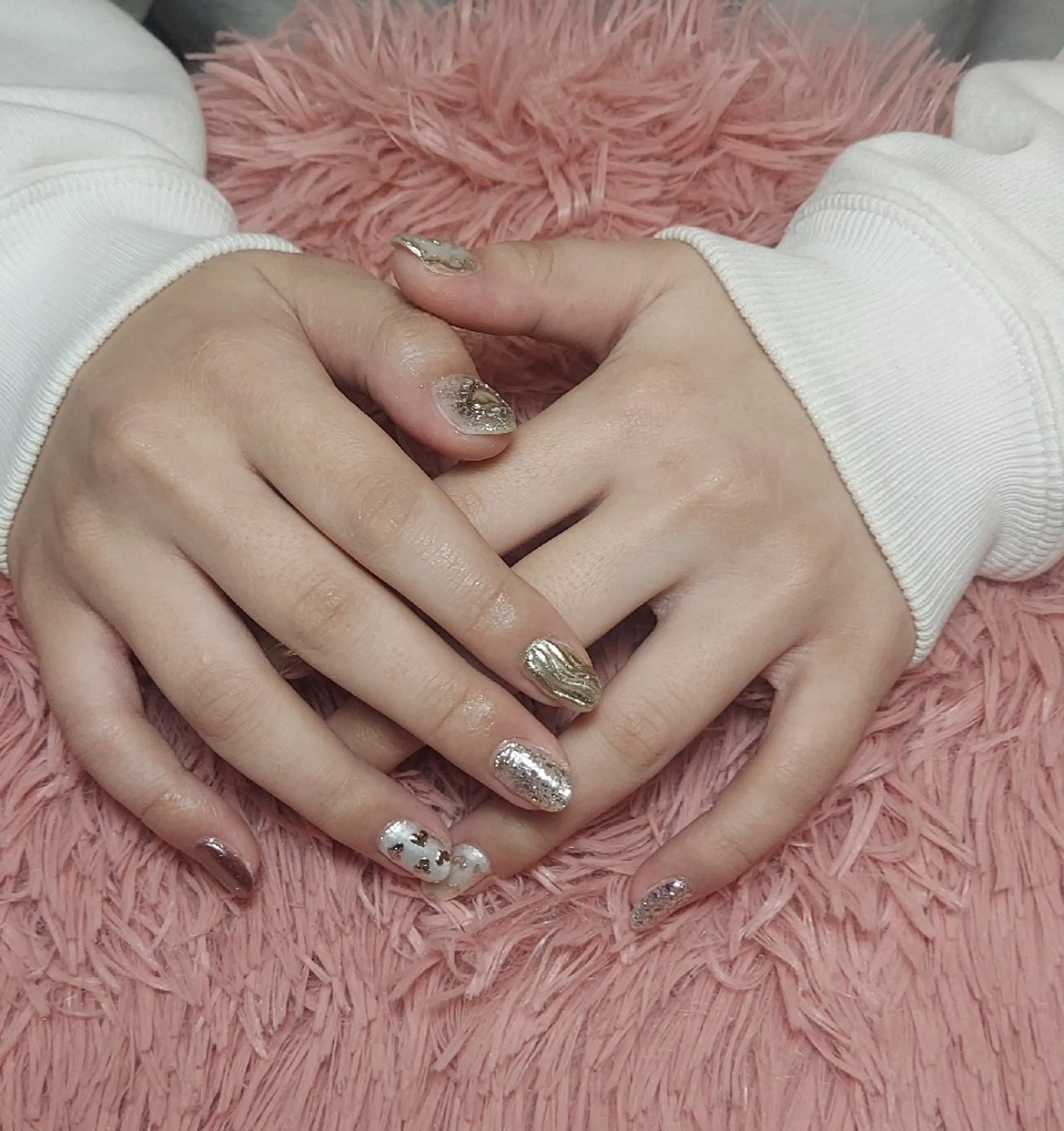 ネイル ハンドネイル とりごえ さおりのネイルデザイン