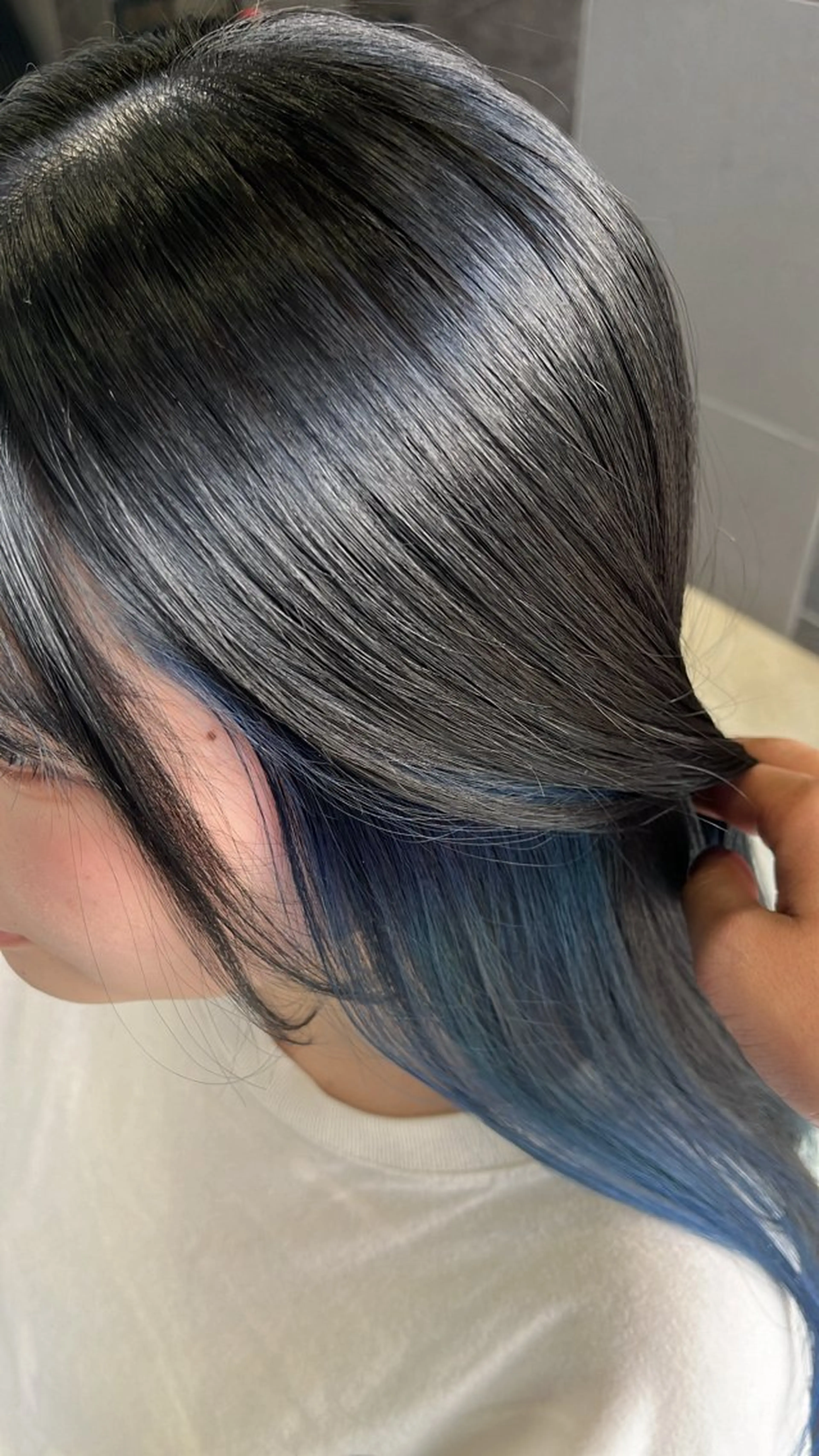 カラー インナーカラー ヘアカラー 笠井 雅斗のヘアスタイル