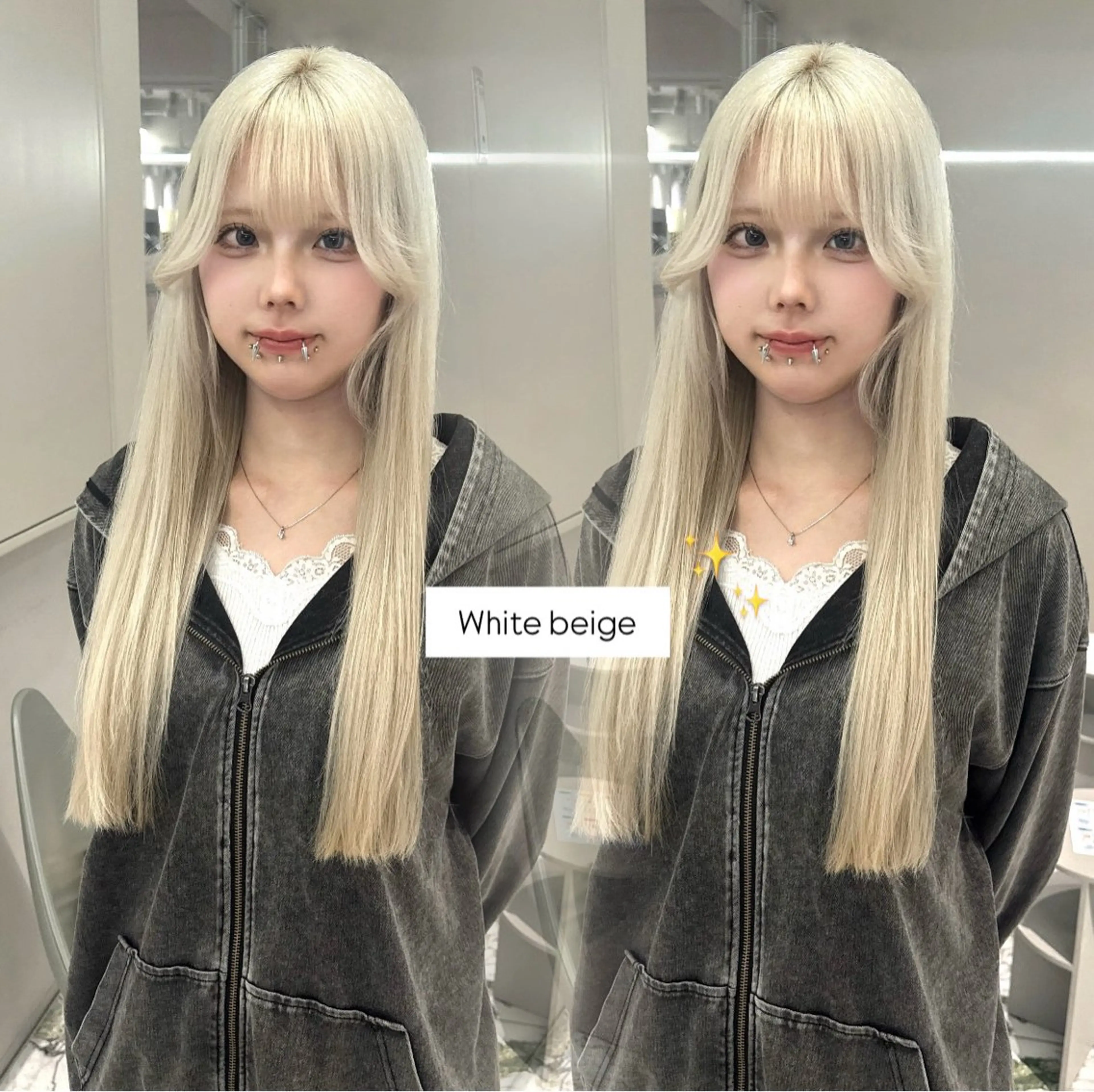 ロング GEM/ハイトーン /名駅/kanaeのヘアスタイル