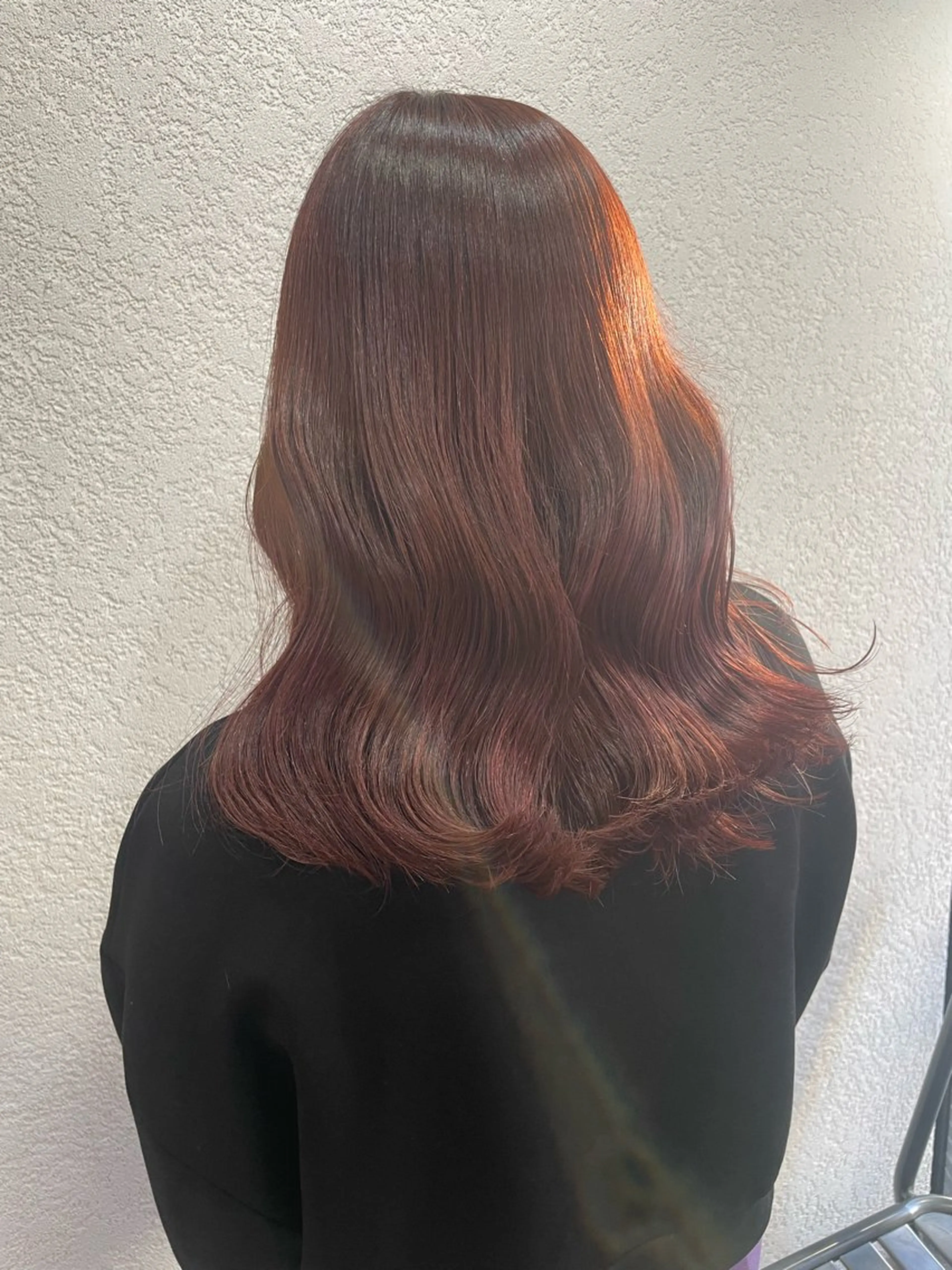 ミディアム カラー カット ヘアカラー トリートメント 🍒Nagisa 🍒のヘアスタイル