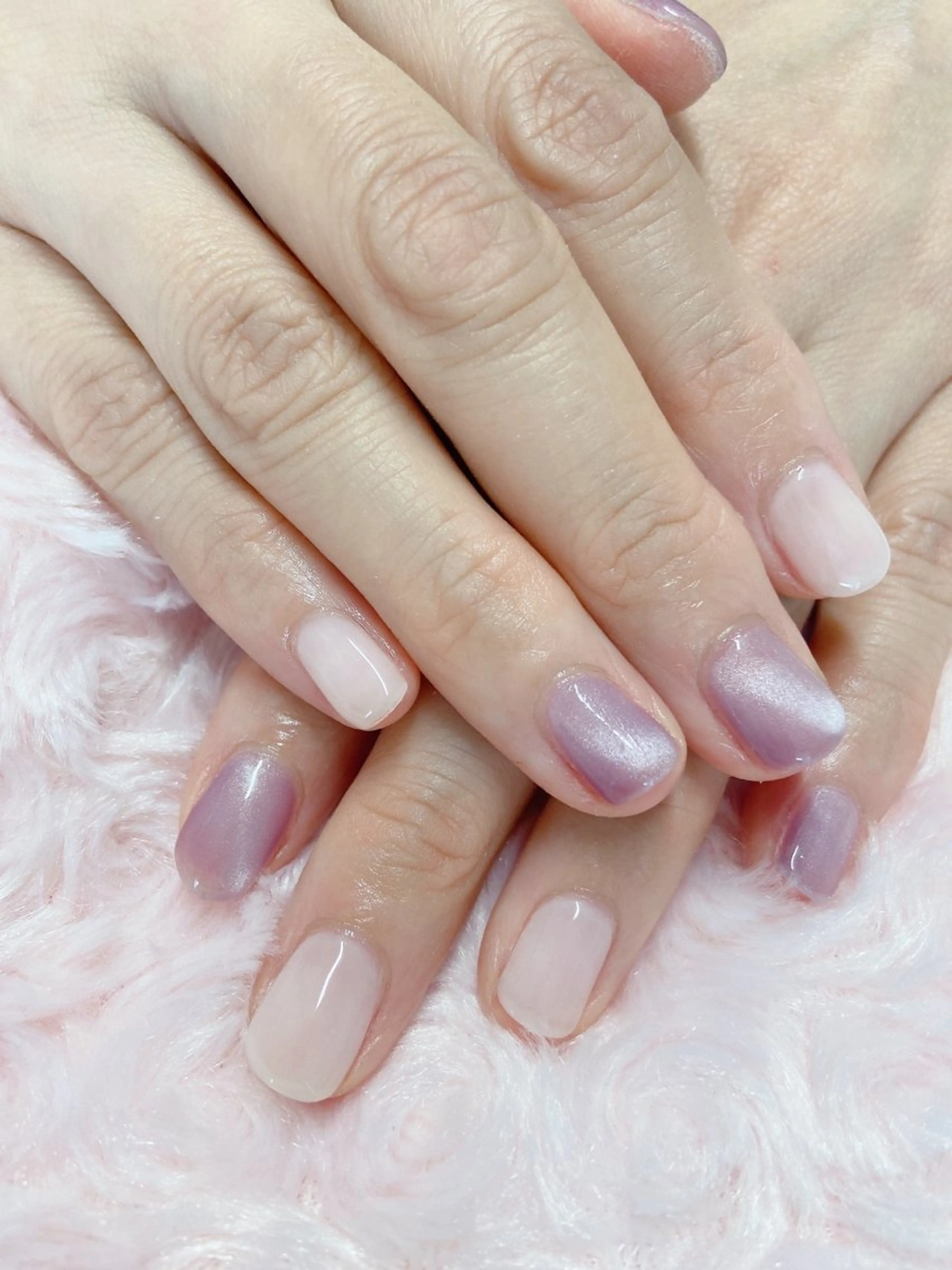 ネイル マグネットネイル オフィスネイル nail salon Berry所属・前田 りかのネイルデザイン