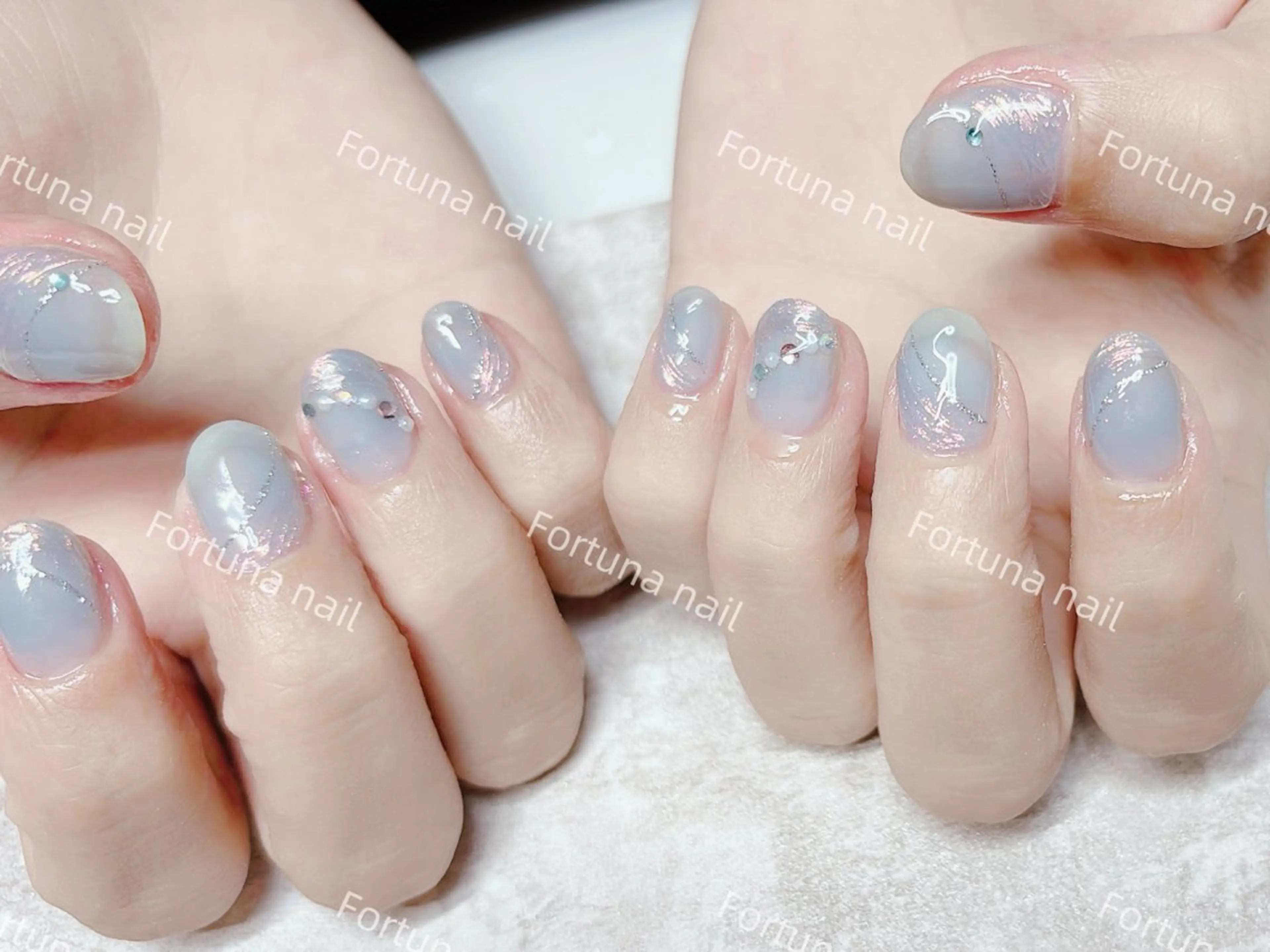 ネイル ハンドネイル Nail •Head スパFortunaのネイルデザイン