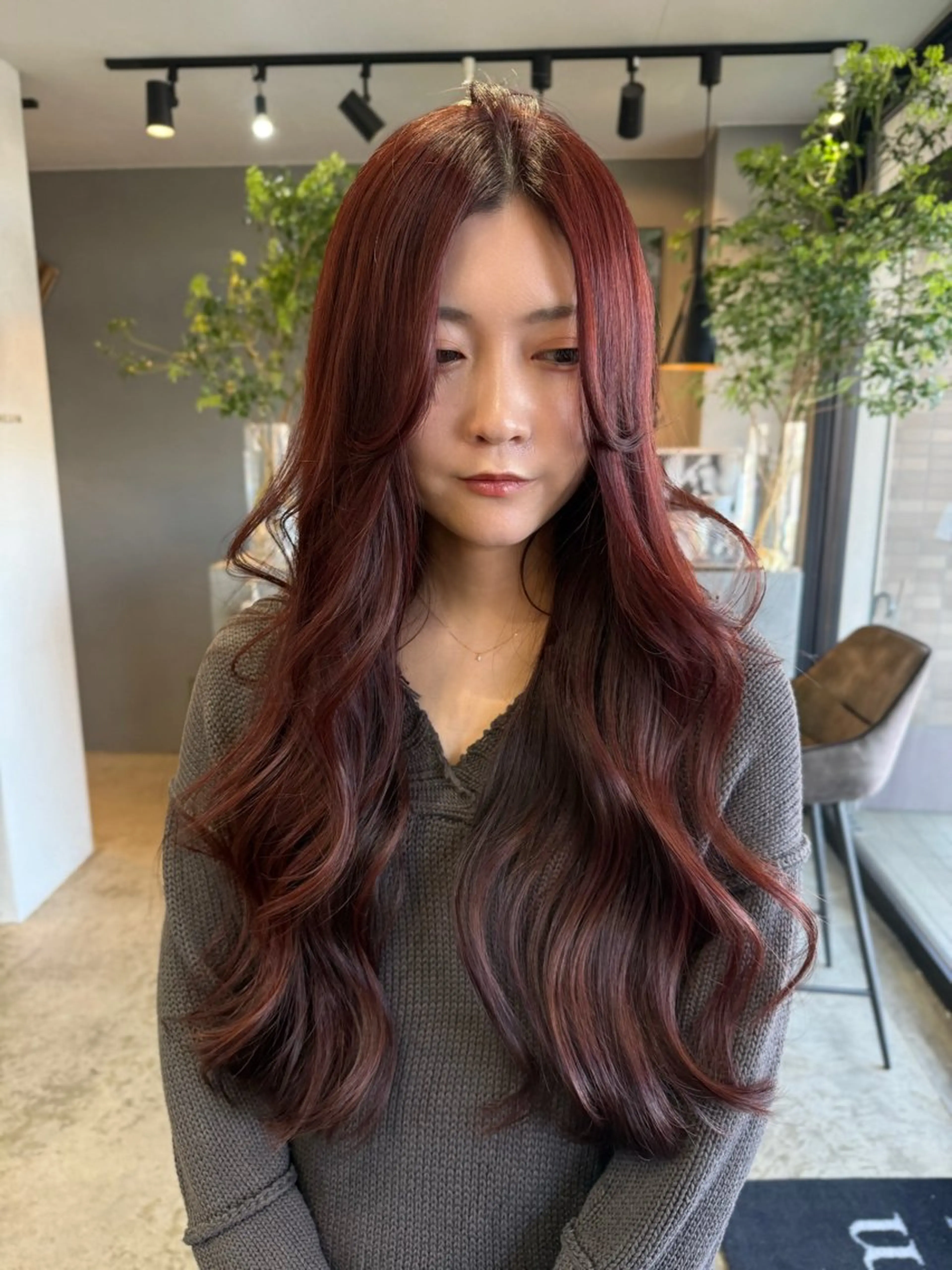 ロング カット ヘアカラー トリートメント 🍀石川尚之🍀 HELIMのヘアスタイル