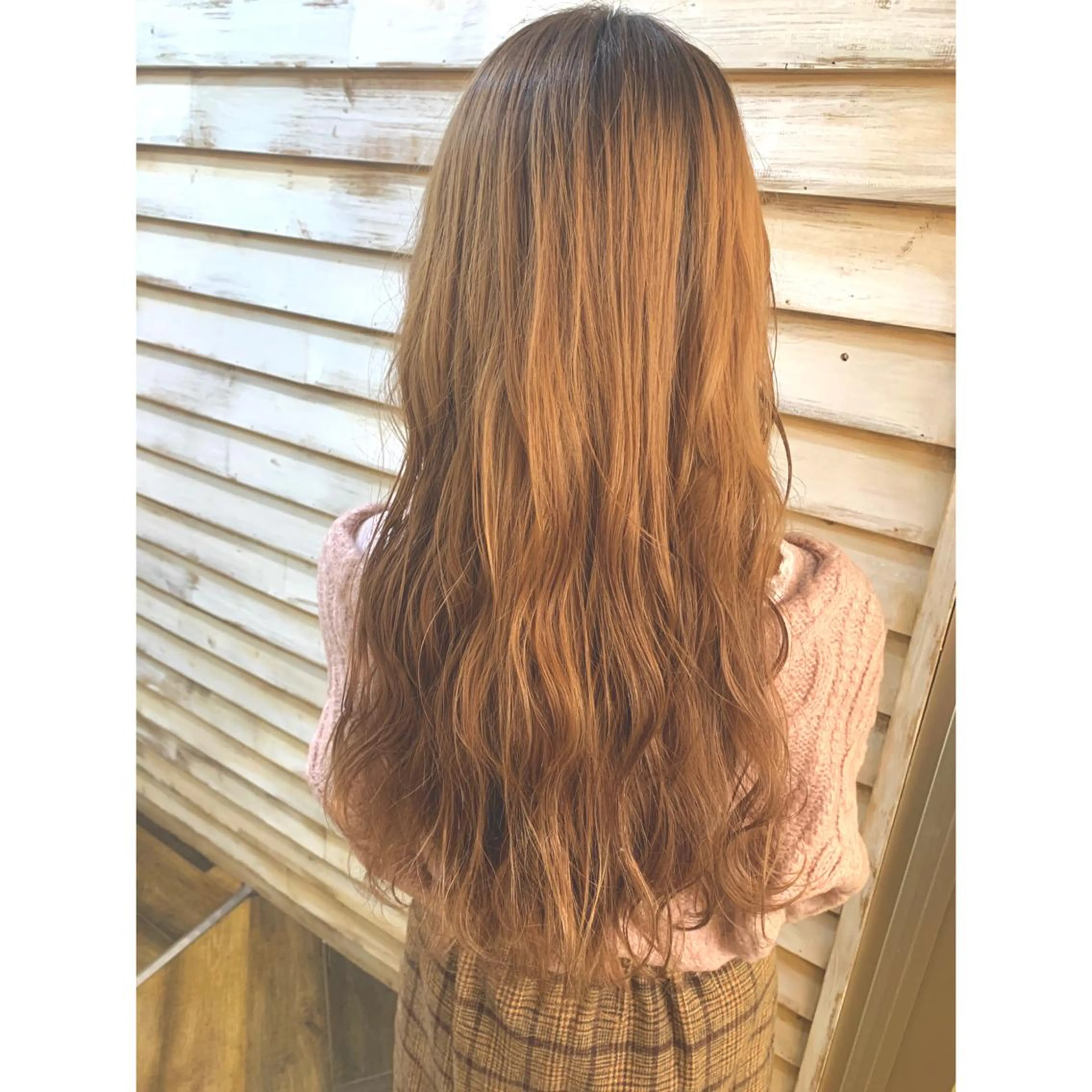 ロング カラー ヘアアレンジ 蔵前🫧韓国風レイヤ ーカット🫧KAHOのヘアスタイル