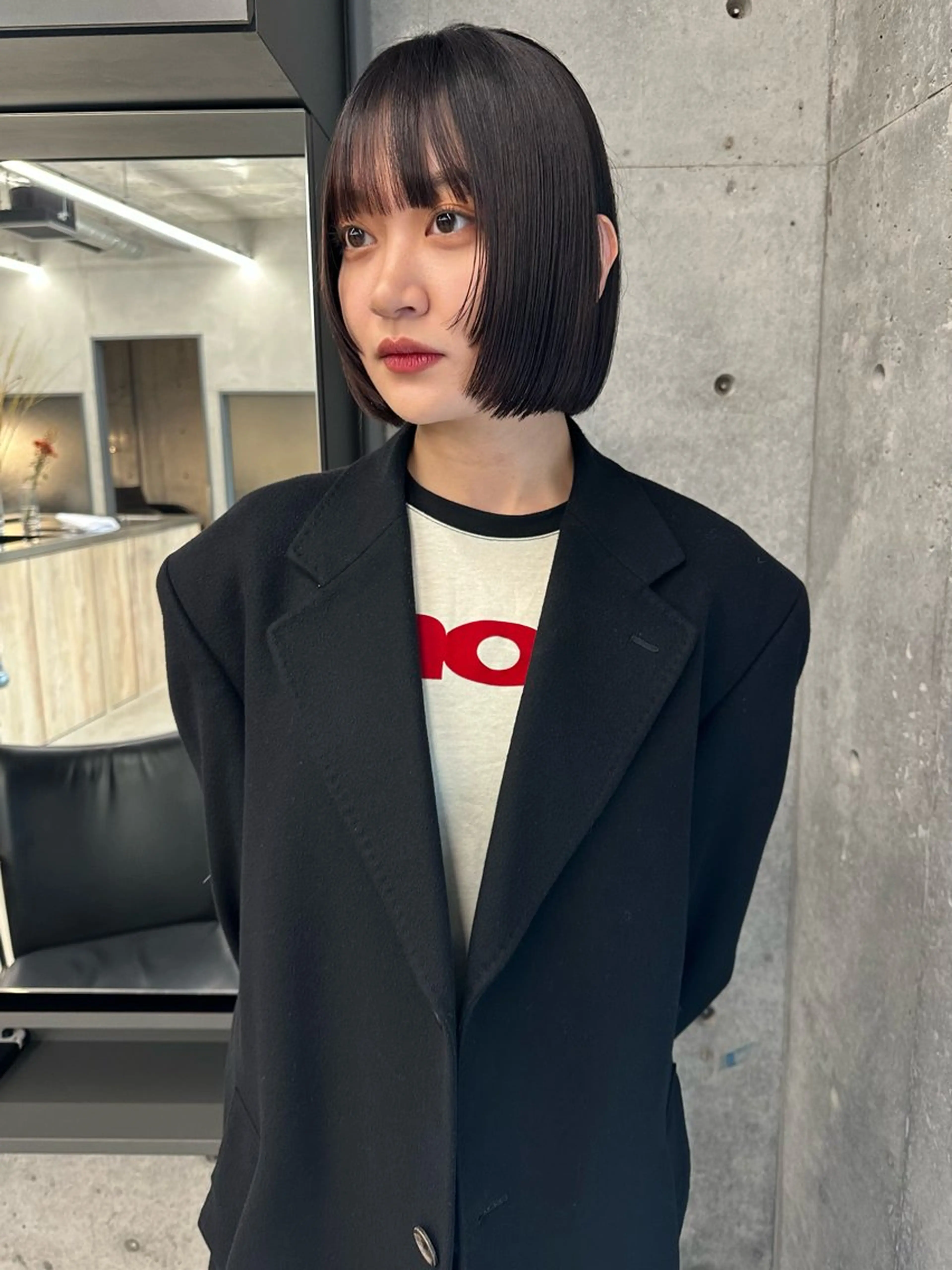 ショート カット ボブ/似合わせカット /ニュアンスカラーのヘアスタイル