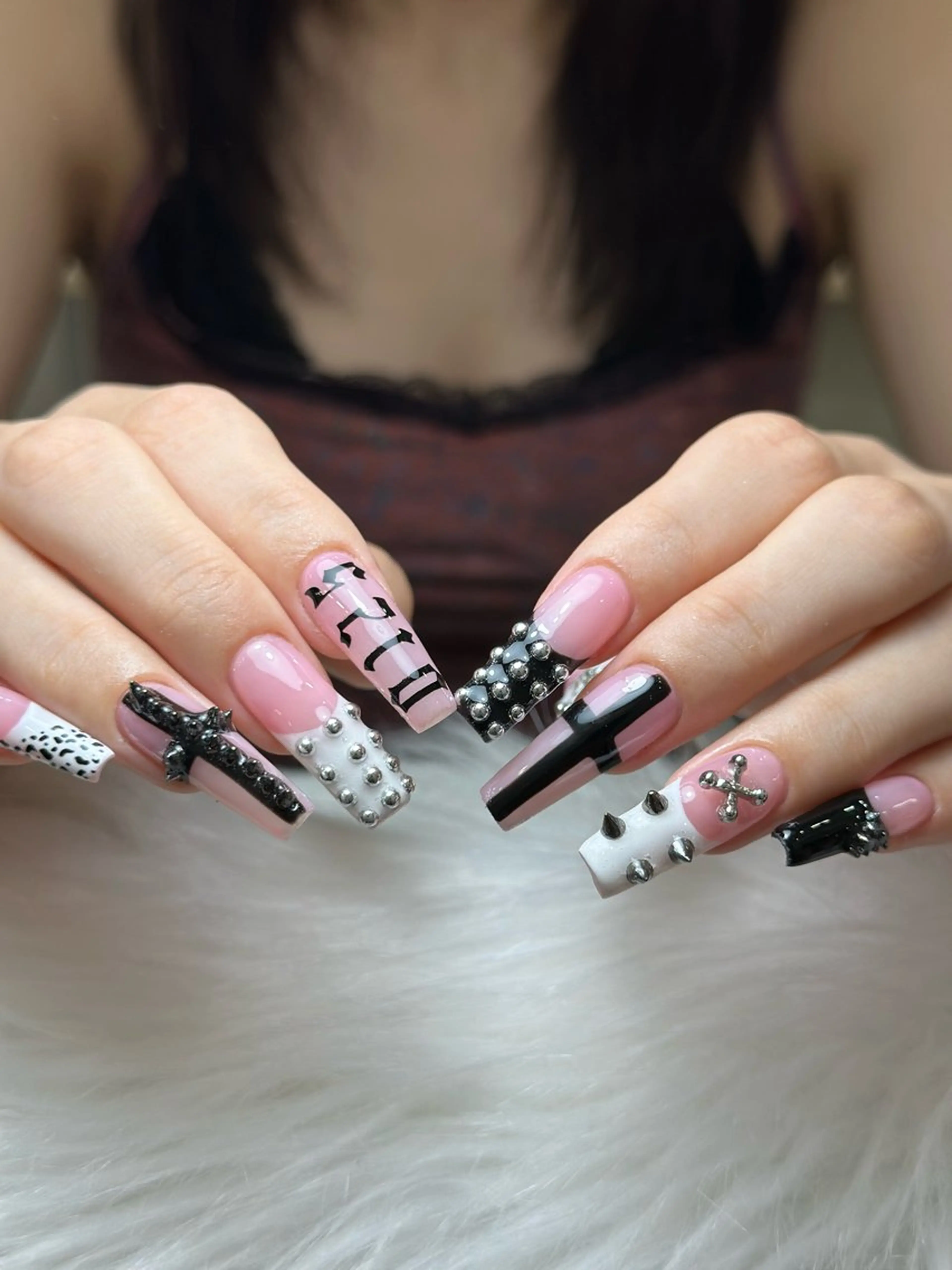 ネイル フレンチネイル グラデーション 韓国ネイル マグネットネイル シンプルネイル ハンドネイル CoMo Nailのネイルデザイン