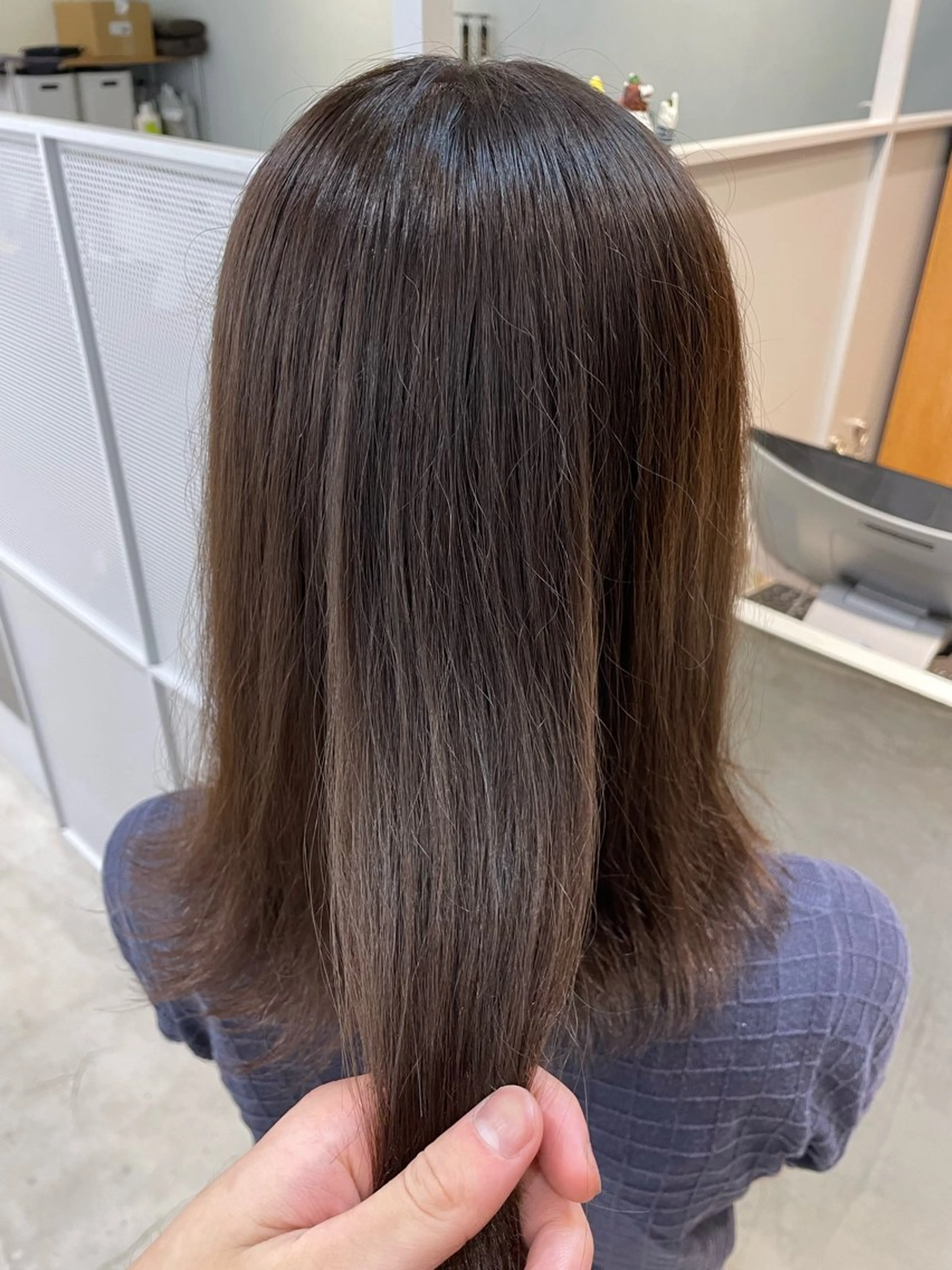 ミディアム チョコレートブラウン 【🥀履歴修正🥀】 ハイトーン職人/拓真のヘアスタイル